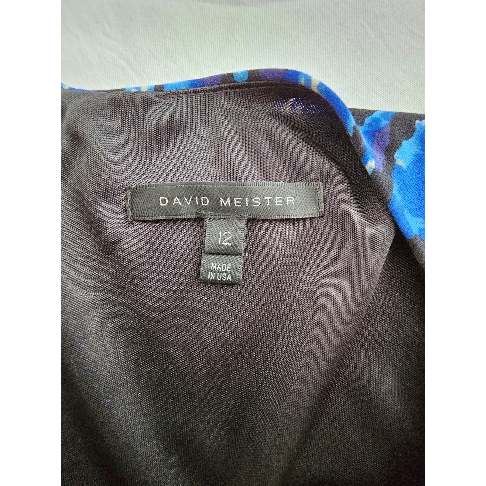 Meister David Meister Leopard and Medallion Fitted Ruching Dress 12 Size XL / US 12-14 / IT 48-50 - 9 Thumbnail