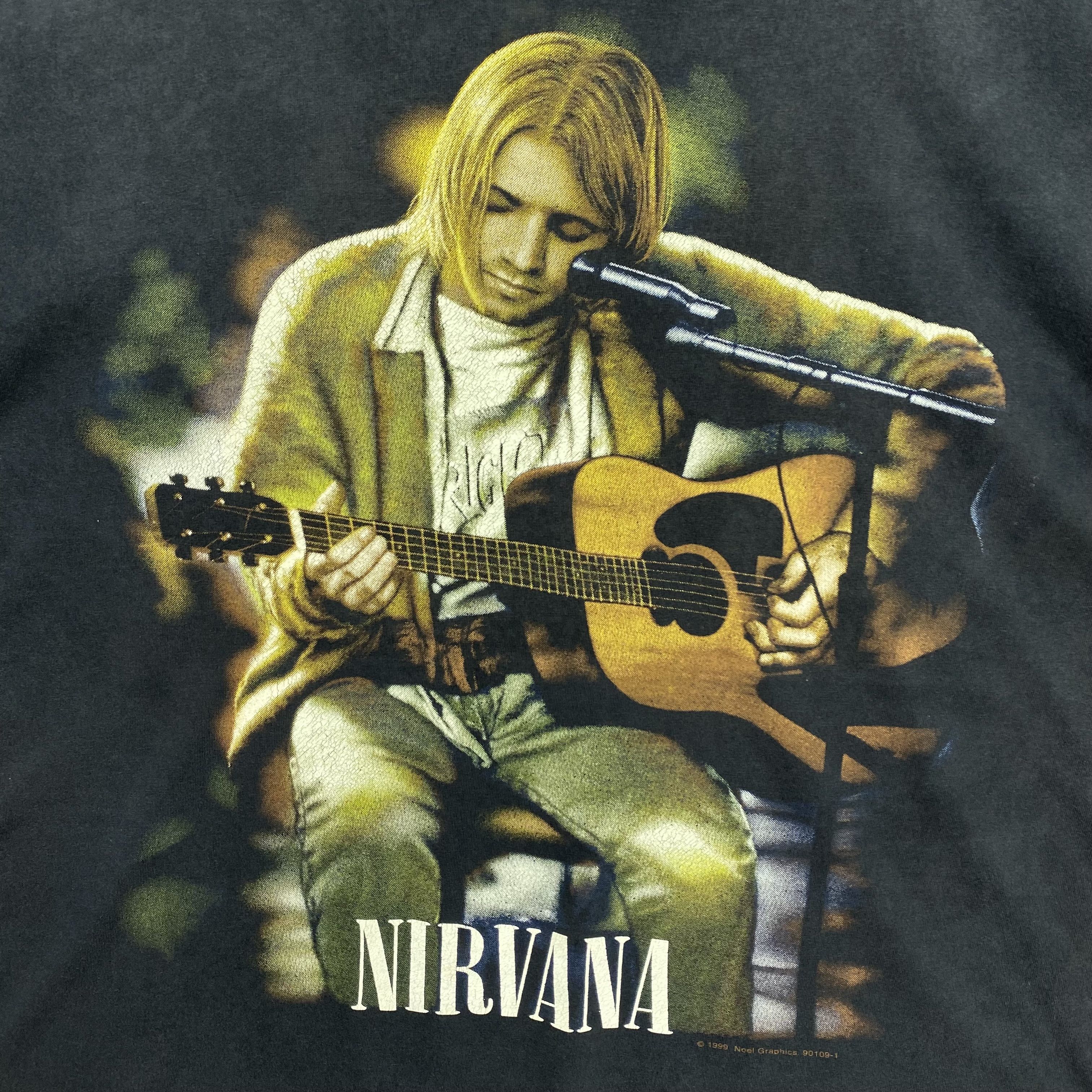 Band Tees × Vintage Vintage 90s Nirvana Kurt Cobain T-Shirt Crewneck Tees Size US XL / EU 56 / 4 - 3 Thumbnail