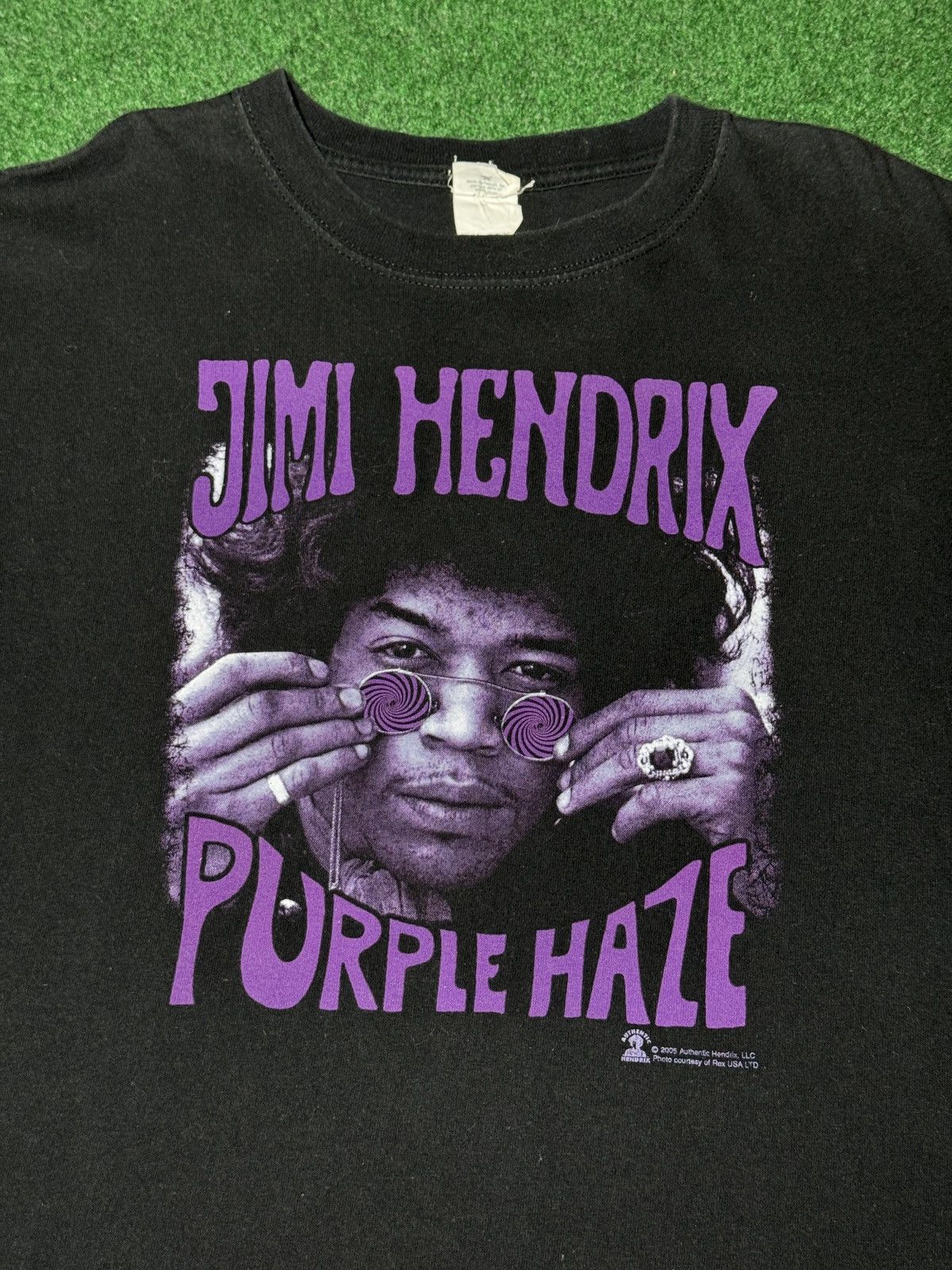 Vintage Vintage Y2K Jimi Hendrix Purple Haze Lrg Rock Band T Shirt Size US L / EU 52-54 / 3 - 2 Thumbnail