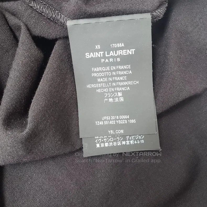 Saint Laurent Paris SAINT LAURENT Skull Print Cotton T-Shirt. Size US XS / EU 42 / 0 - 3 Thumbnail