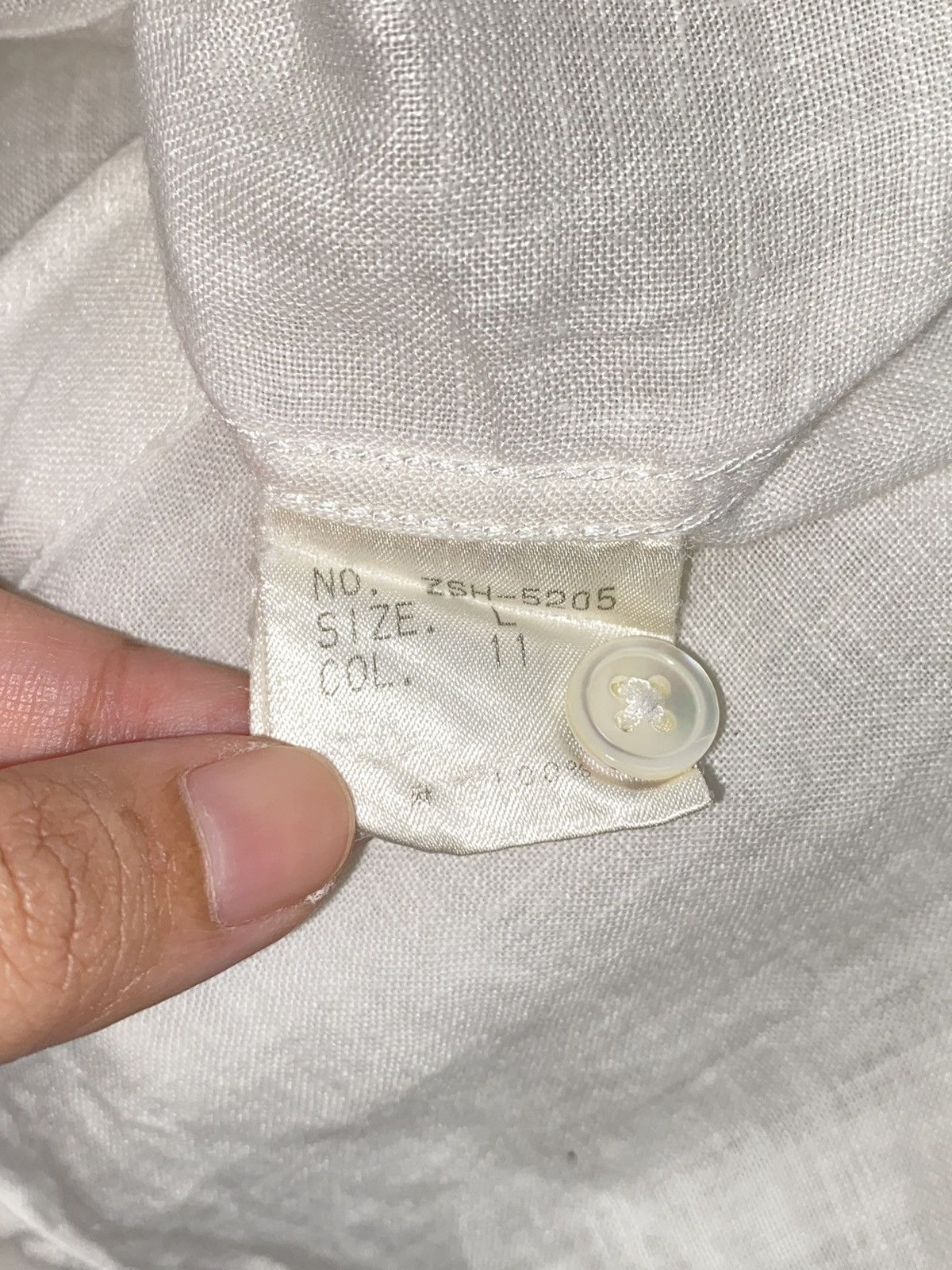 Tornado Mart Zero By Tornado Mart White Shirt Size US S / EU 44-46 / 1 - 12 Thumbnail