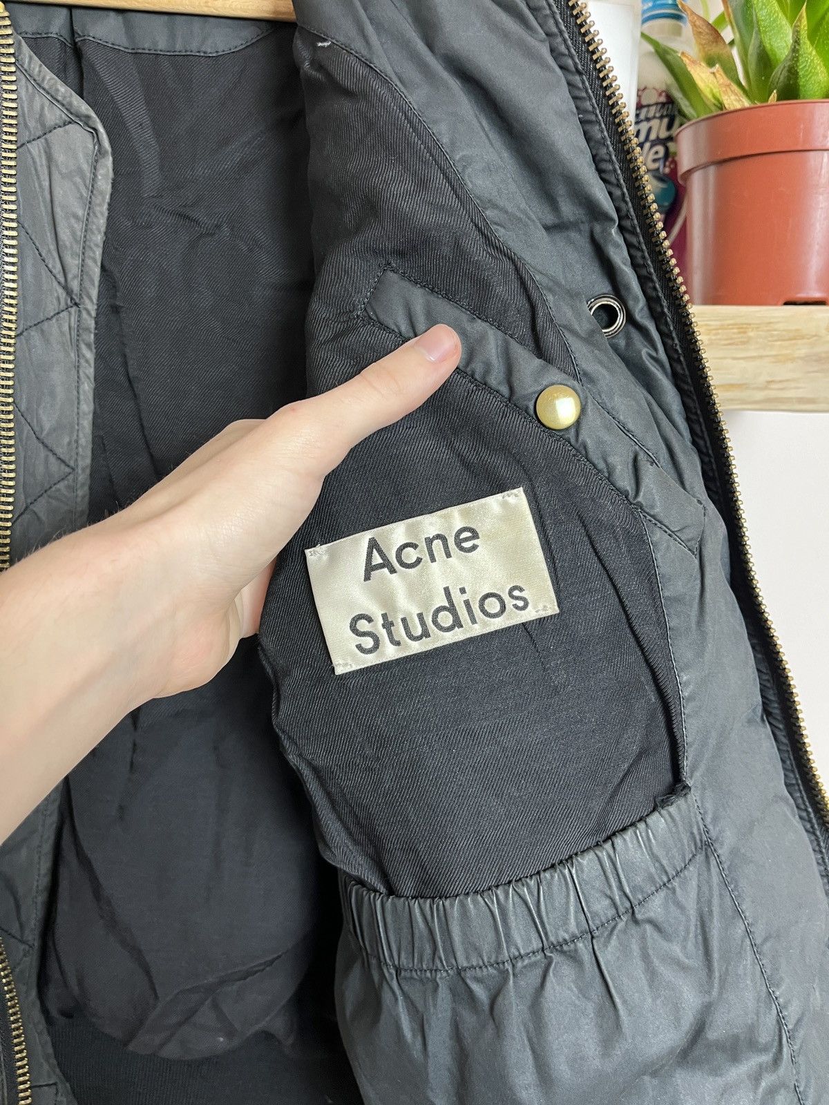 Acne Studios Acne Studios 13AW Black Sid Down Ma-1 Bomber very rare hype Size US S / EU 44-46 / 1 - 4 Thumbnail