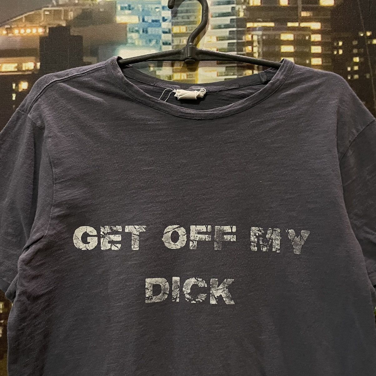 Vintage VINTAGE TEE SKATER GET OFF MY DICK PENIS FUNNY PORNO XXX Size US M / EU 48-50 / 2 - 4 Thumbnail