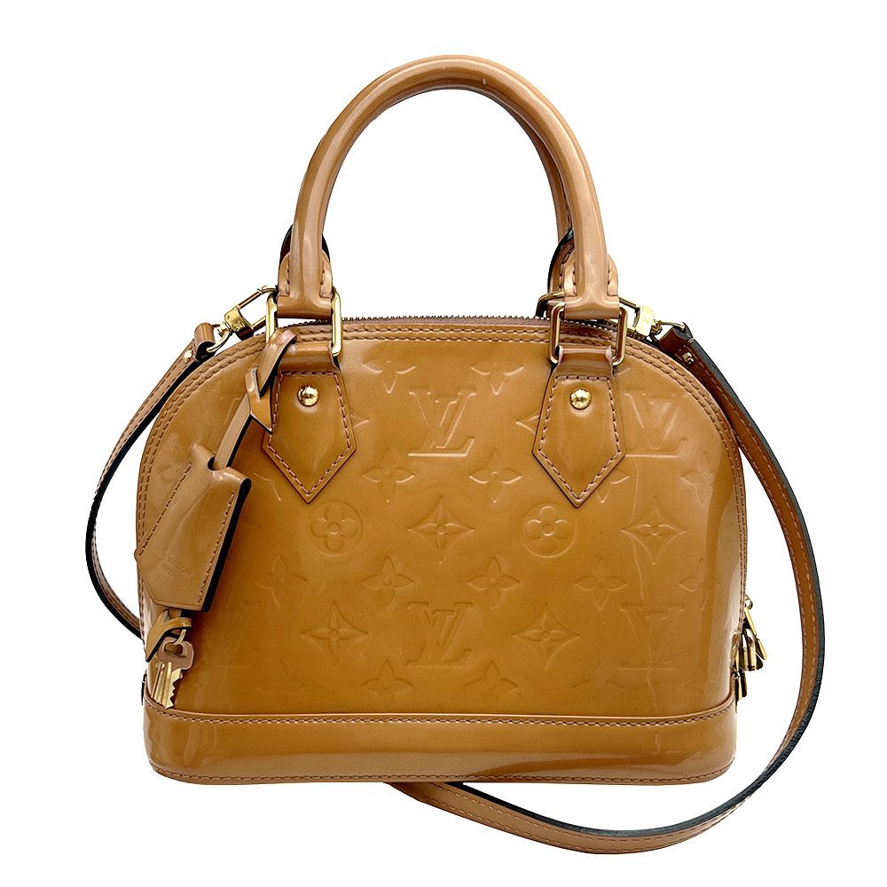 Louis Vuitton Louis Vuitton Monogram Vernis Alma BB Brown Size ONE SIZE - 1 Thumbnail