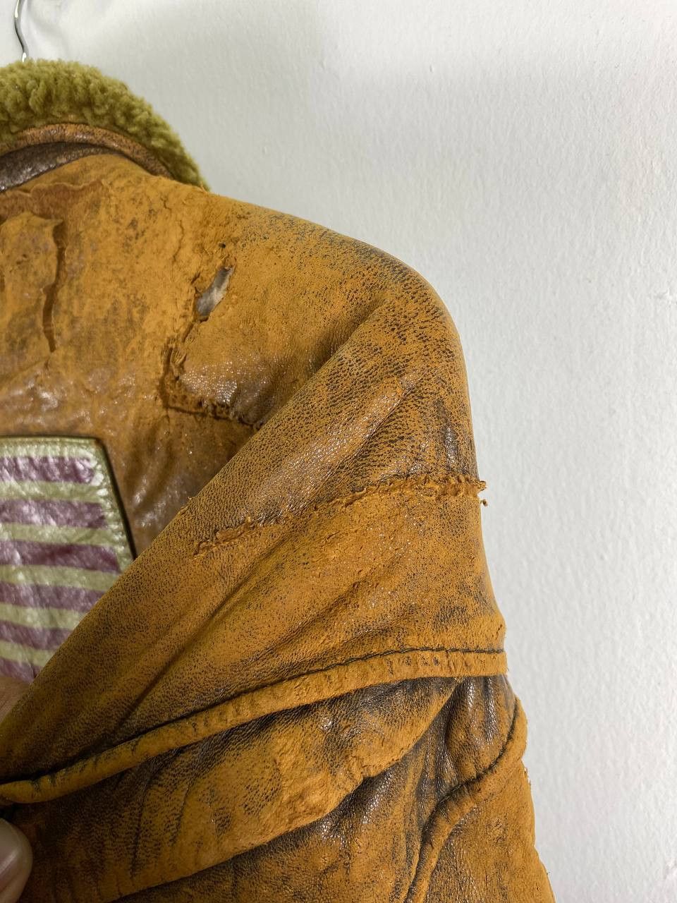 Avirex vintage avirex us air force leather jacket distressed Size US M / EU 48-50 / 2 - 21 Thumbnail