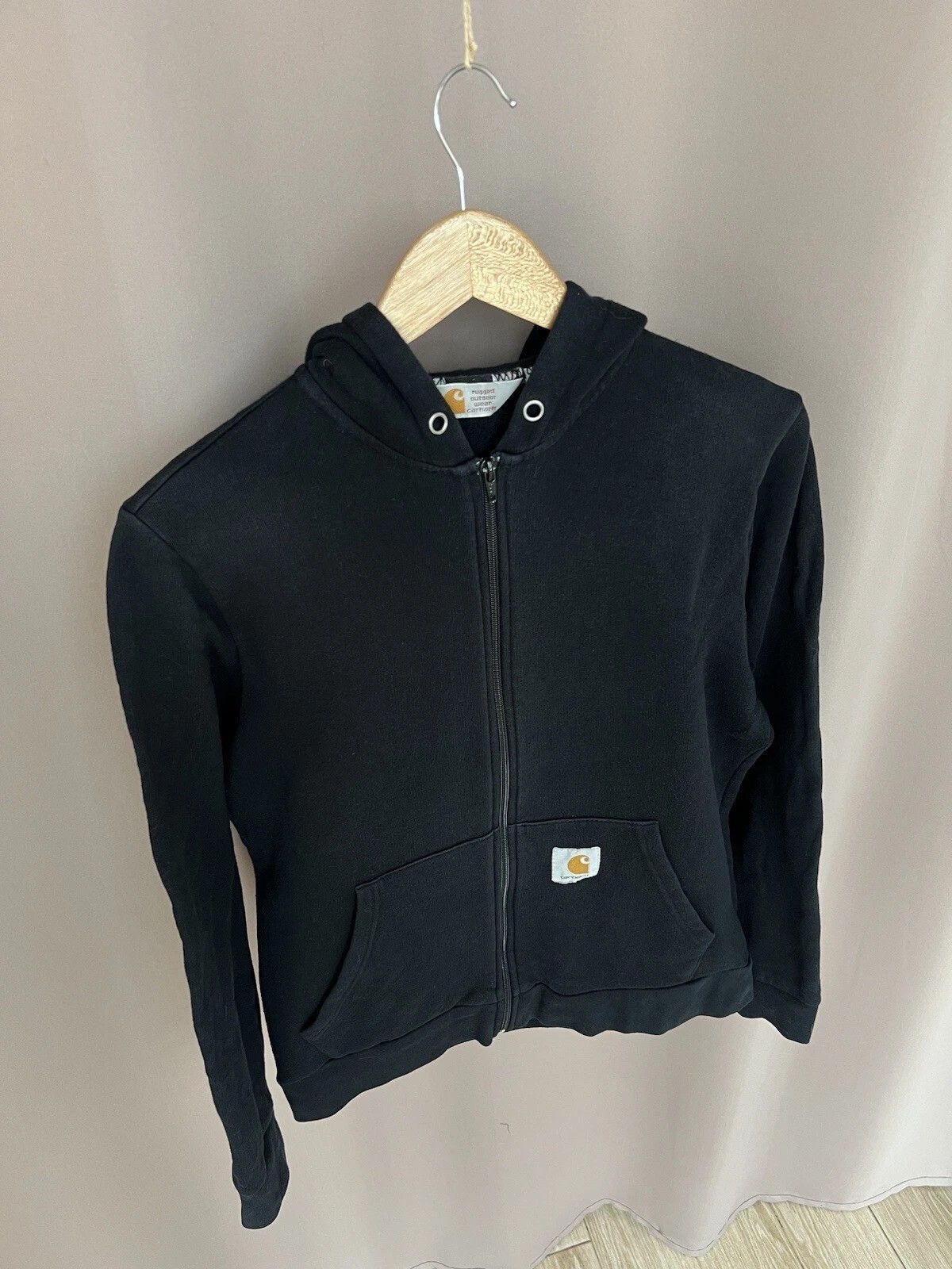 Carhartt Carhartt Car-Lux Thermo Hoodie Mens Size S/M Full Zip Black Size US S / EU 44-46 / 1 - 5 Thumbnail