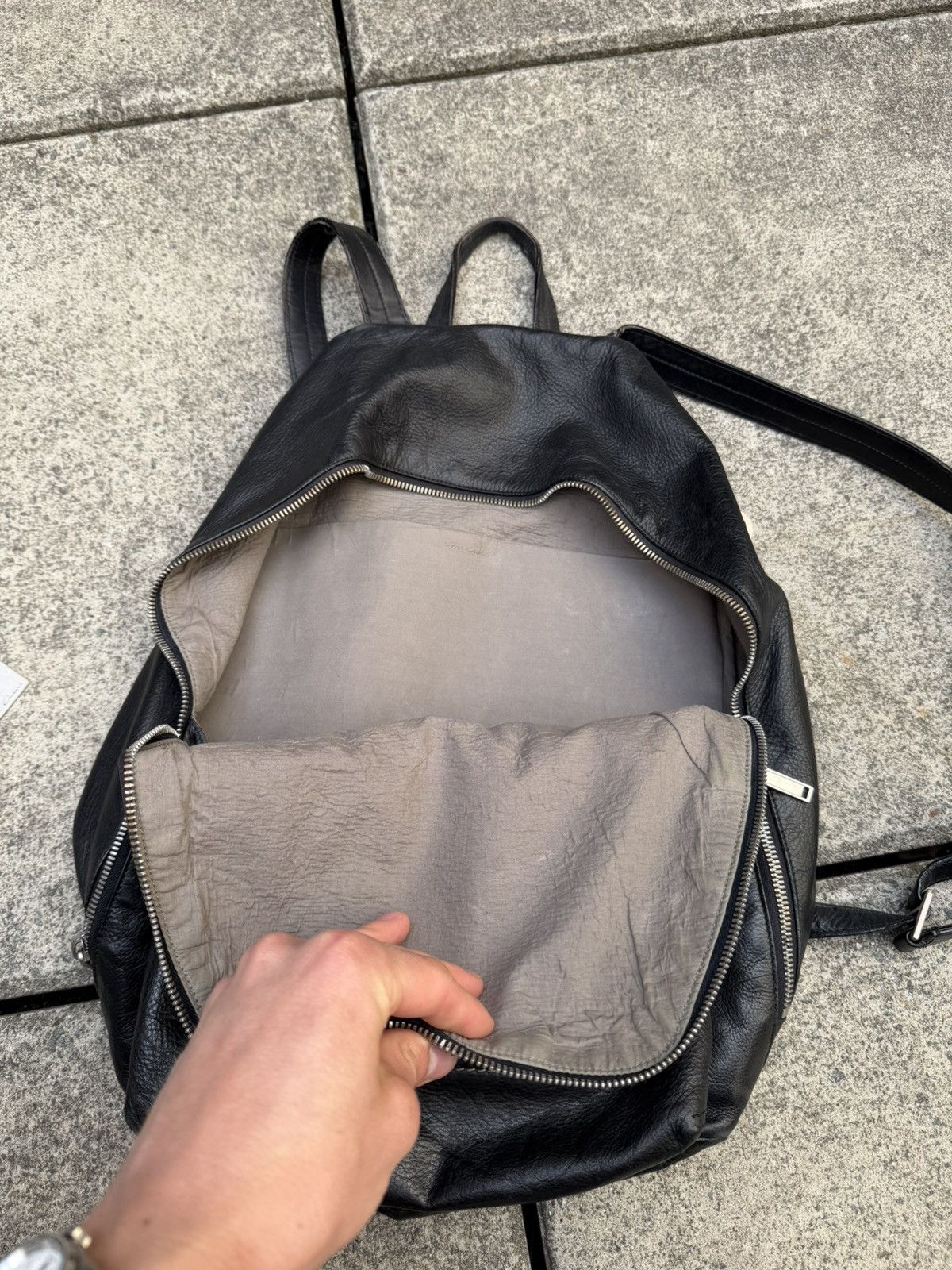 Rick Owens RICK OWENS SS19 BABEL BACKPACK Size ONE SIZE - 18 Thumbnail