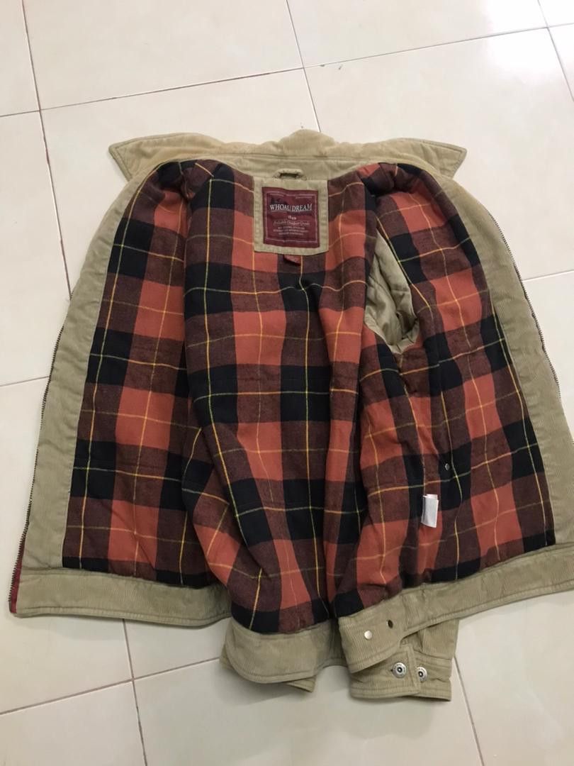 Who A.U. WHO.A.U DREAM CORDUROY DENIM JACKET Size US L / EU 52-54 / 3 - 6 Thumbnail