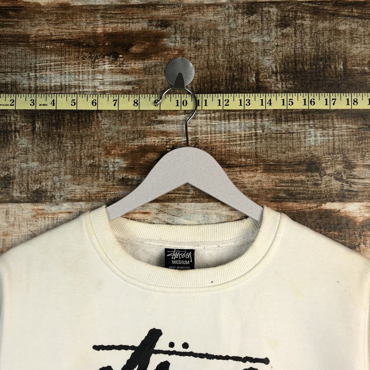 Stussy DL Stussy vintage White Sweatshirt #A1252 Size US S / EU 44-46 / 1 - 4 Thumbnail