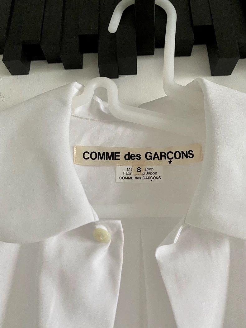 Comme des Garcons Comme Des Garcons Crew Neck White Shirt Size S / US 4 / IT 40 - 3 Thumbnail