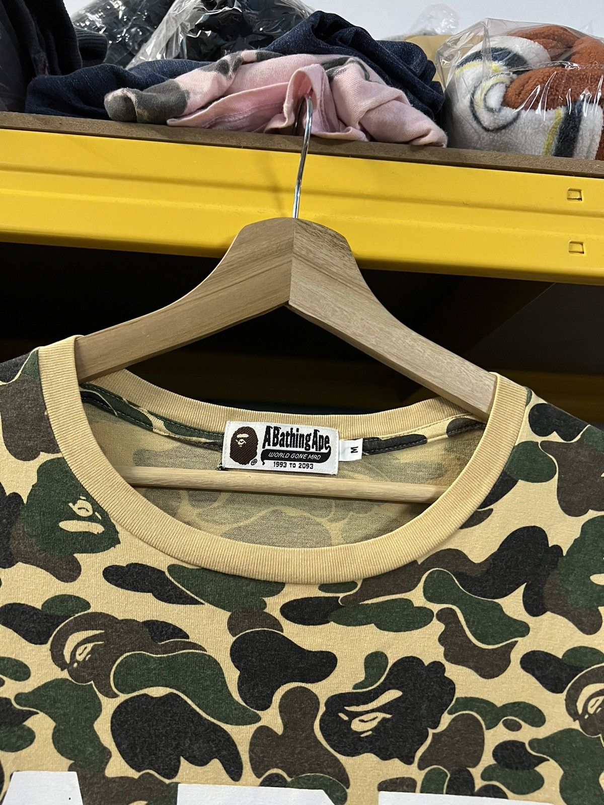 Bape VTG A BATHING APE CAMO SHIRT VERY RARE Size US S / EU 44-46 / 1 - 8 Thumbnail