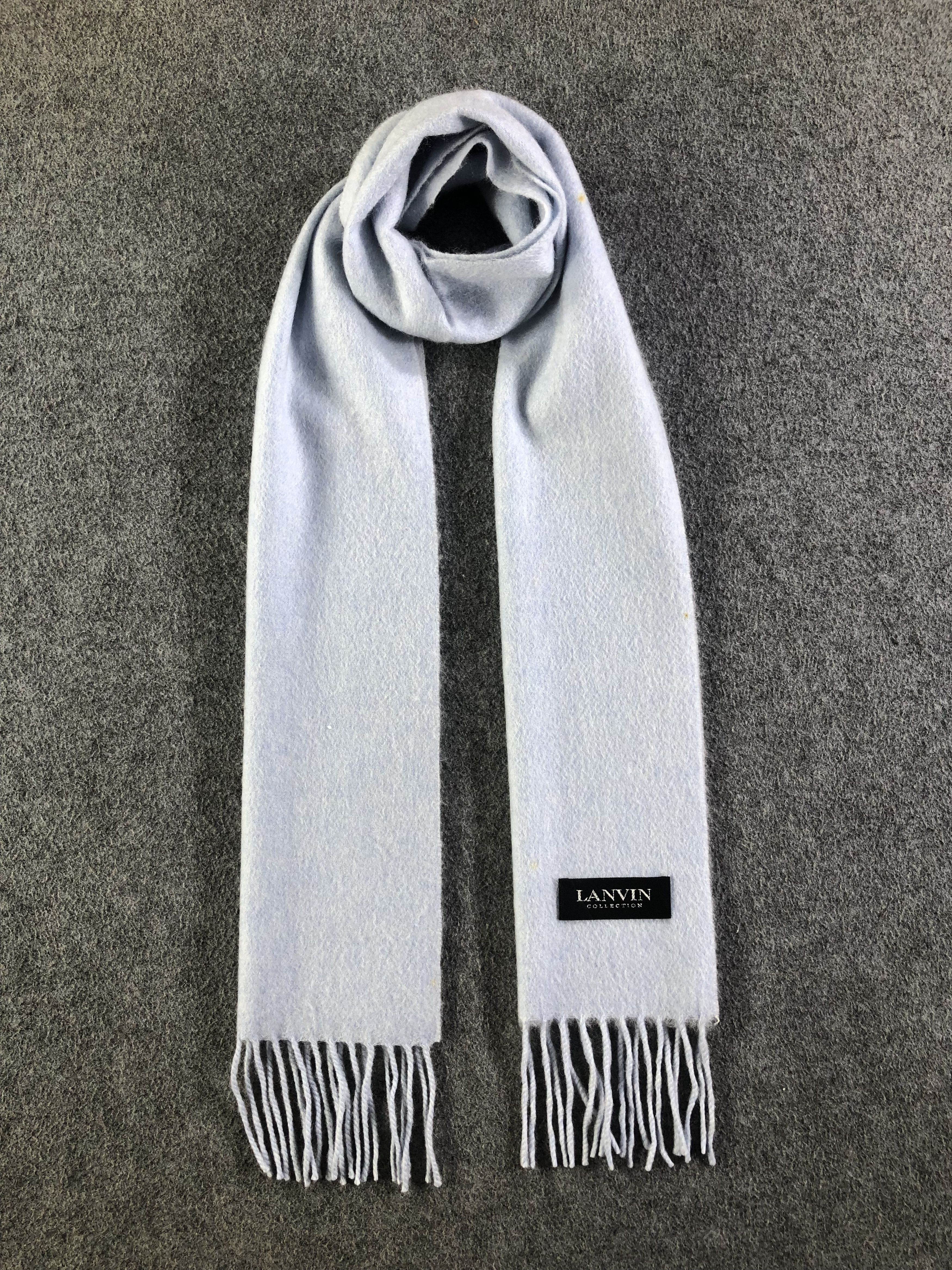 Lanvin Lanvin Cashmere Scarf / Muffler / Neckwear SS1361 Size ONE SIZE - 1 Thumbnail