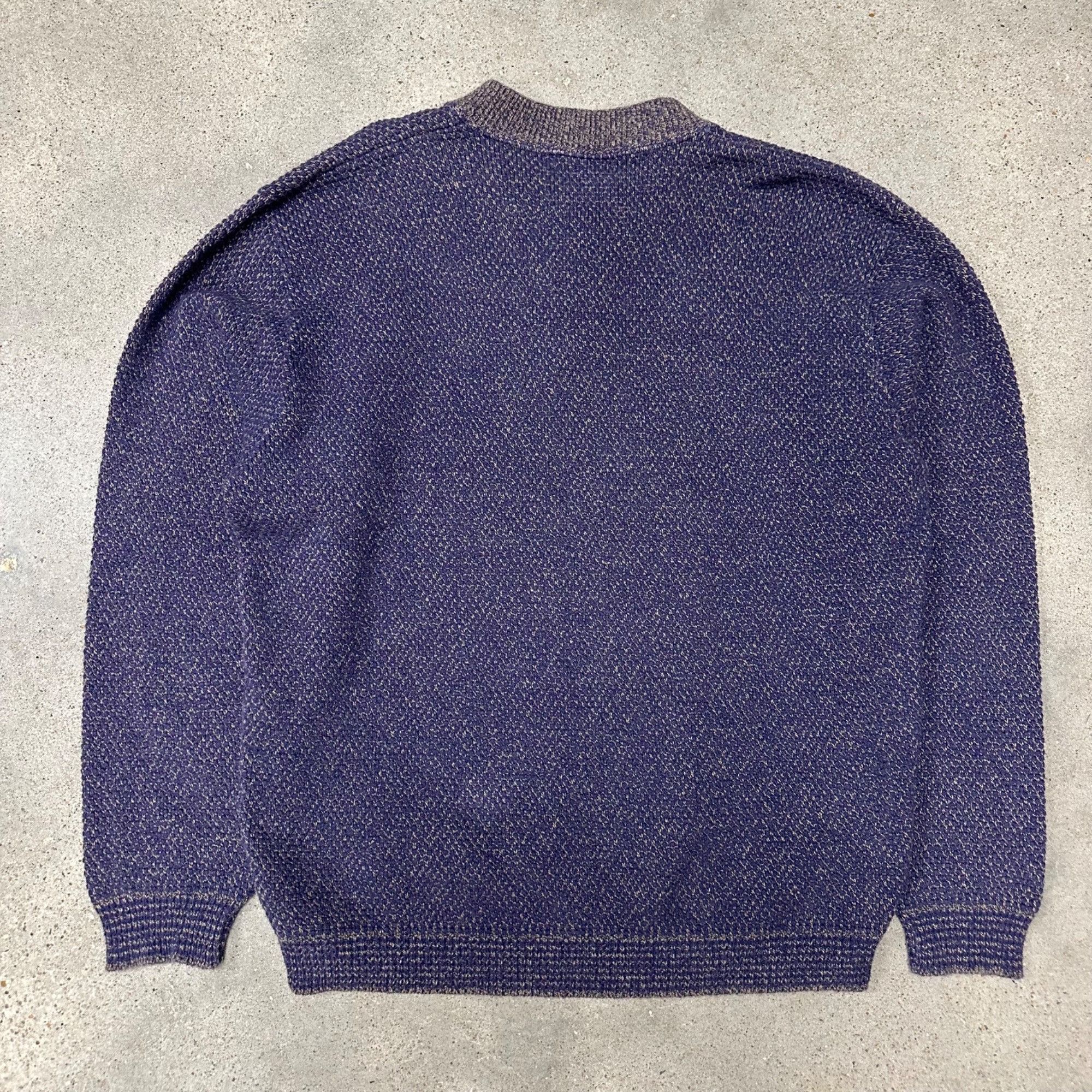 L.L. Bean × Vintage Vintage L.L. Bean Waffle Knit Sweatshirt Size US L / EU 52-54 / 3 - 2 Thumbnail