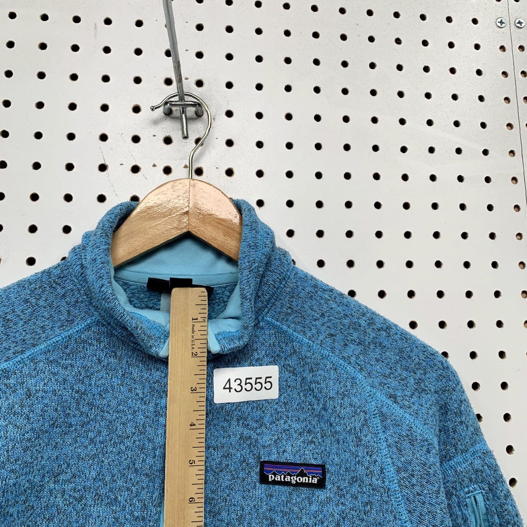 Patagonia Patagonia Better Sweater 1/4 Zip Pullover Womens Medium Blue Casual Shirt Size M / US 6-8 / IT 42-44 - 6 Thumbnail