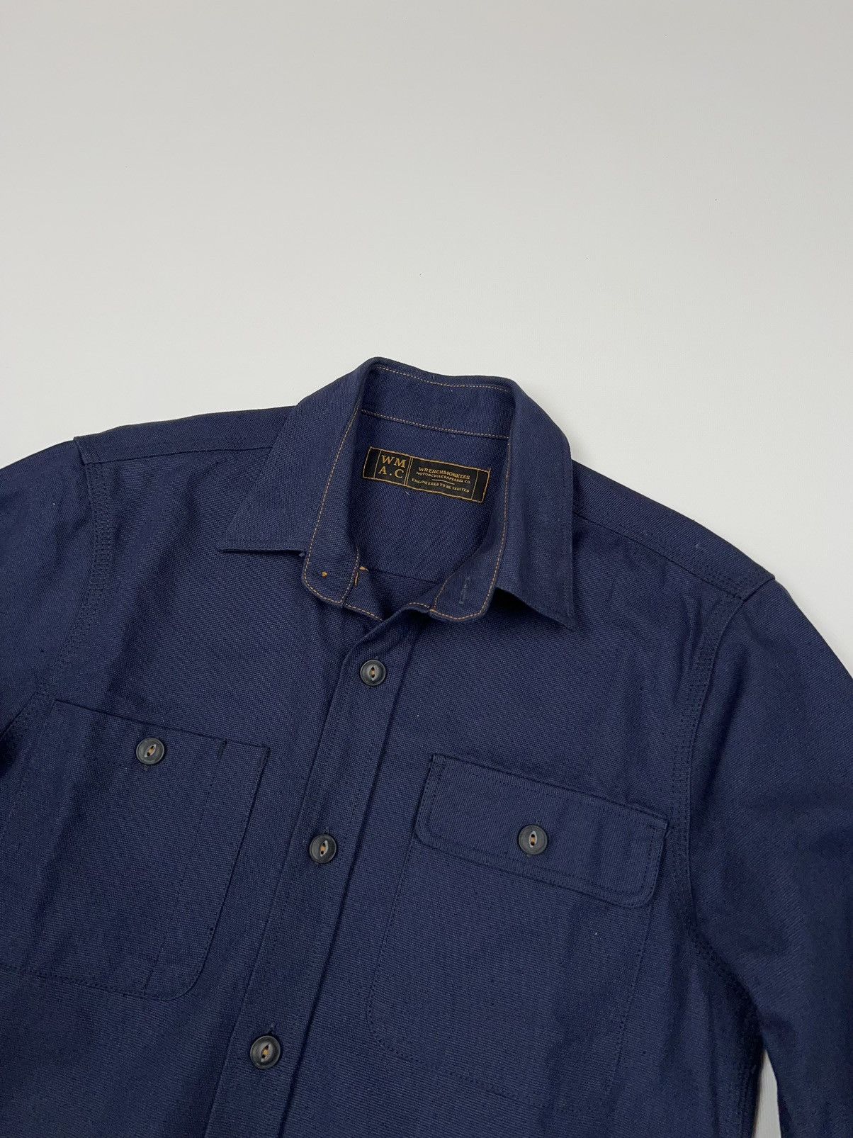 Wrenchmonkees Denim Work Detroit Jacket Motorcycle Bike