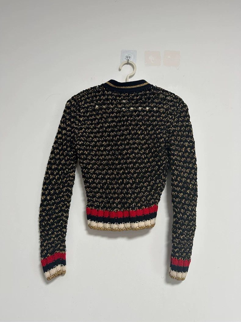 Gucci Gucci Knitted cardigan jacket 2503-Nextarrow Size XXS / US 00 / IT 34 - 2 Thumbnail