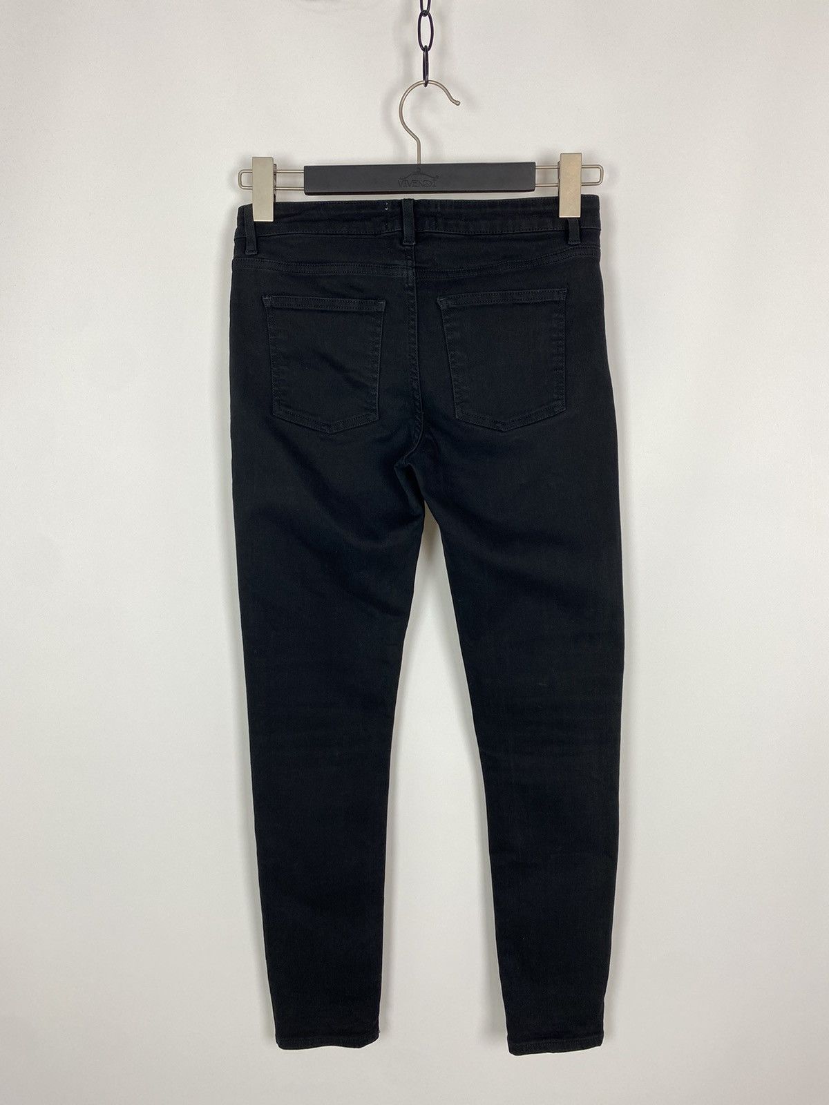 Acne Studios Acne Studios Skin 5 Black Skinny Denim Pants 28/32 Size 28" / US 6 / IT 42 - 7 Thumbnail