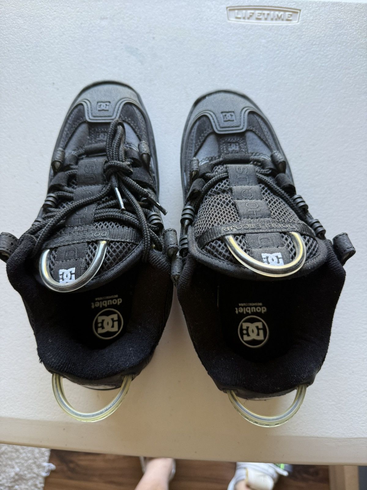 Doublet DC Shoes X Doublet Hybrid Triple Black 🏴 Size US 6 / EU 39 - 5 Thumbnail