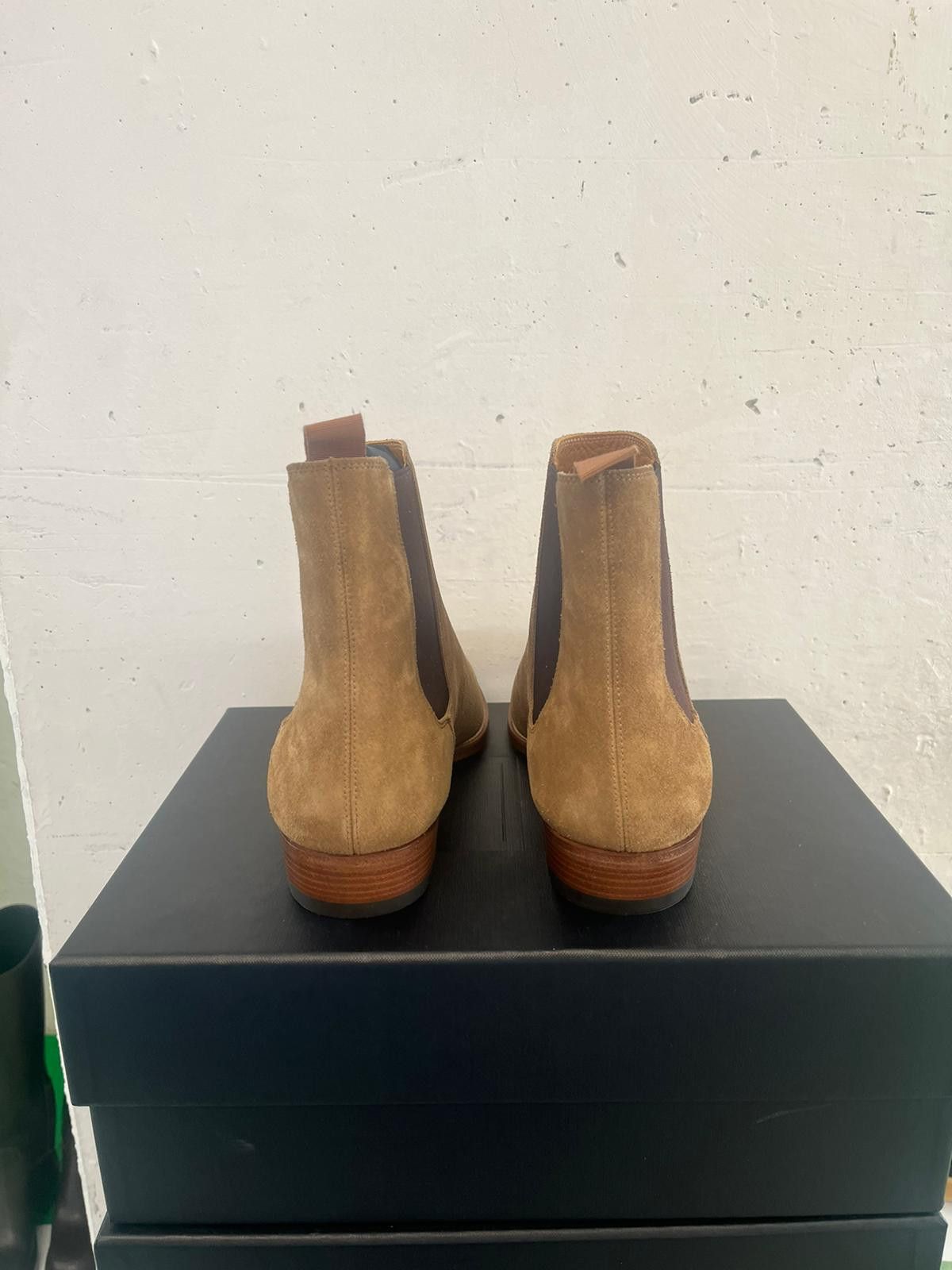 Saint Laurent Paris o1alsim1 Classic Wyatt Chelsea Boots in Brown Size US 11 / EU 44 - 6 Thumbnail