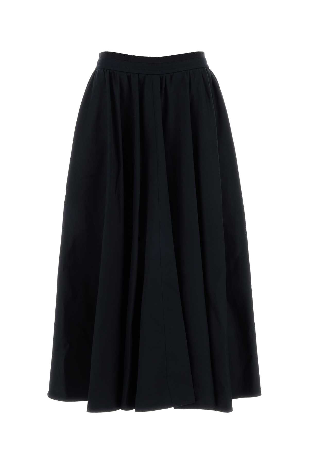 Patou Midnight Blue Cotton Skirt Size 26" / US 2 / IT 38 - 1 Thumbnail