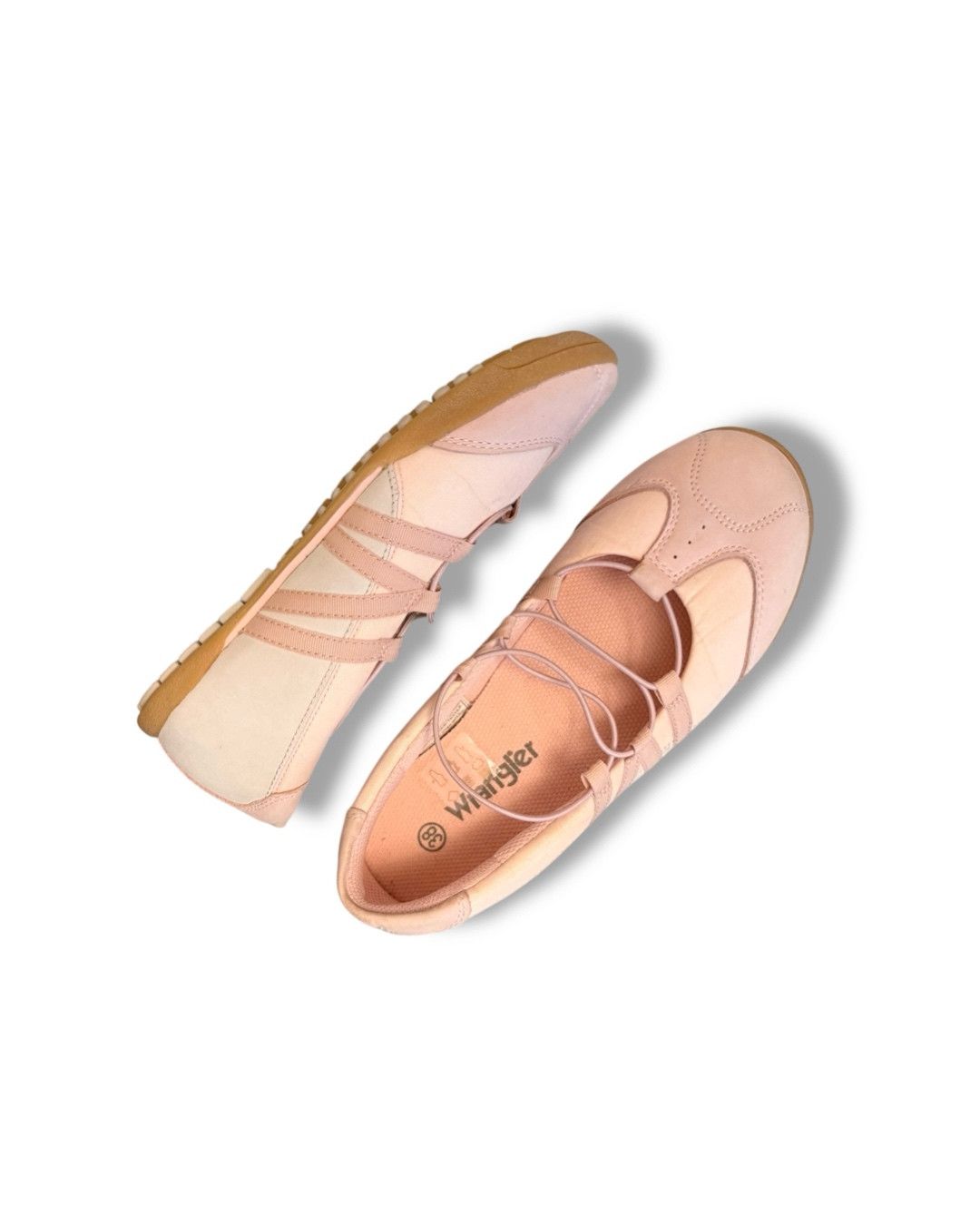 Wrangler Wrangler Iconic Vintage Ballet Flats Y2K Gorpcore Size US 7.5 / IT 37.5 - 8 Thumbnail