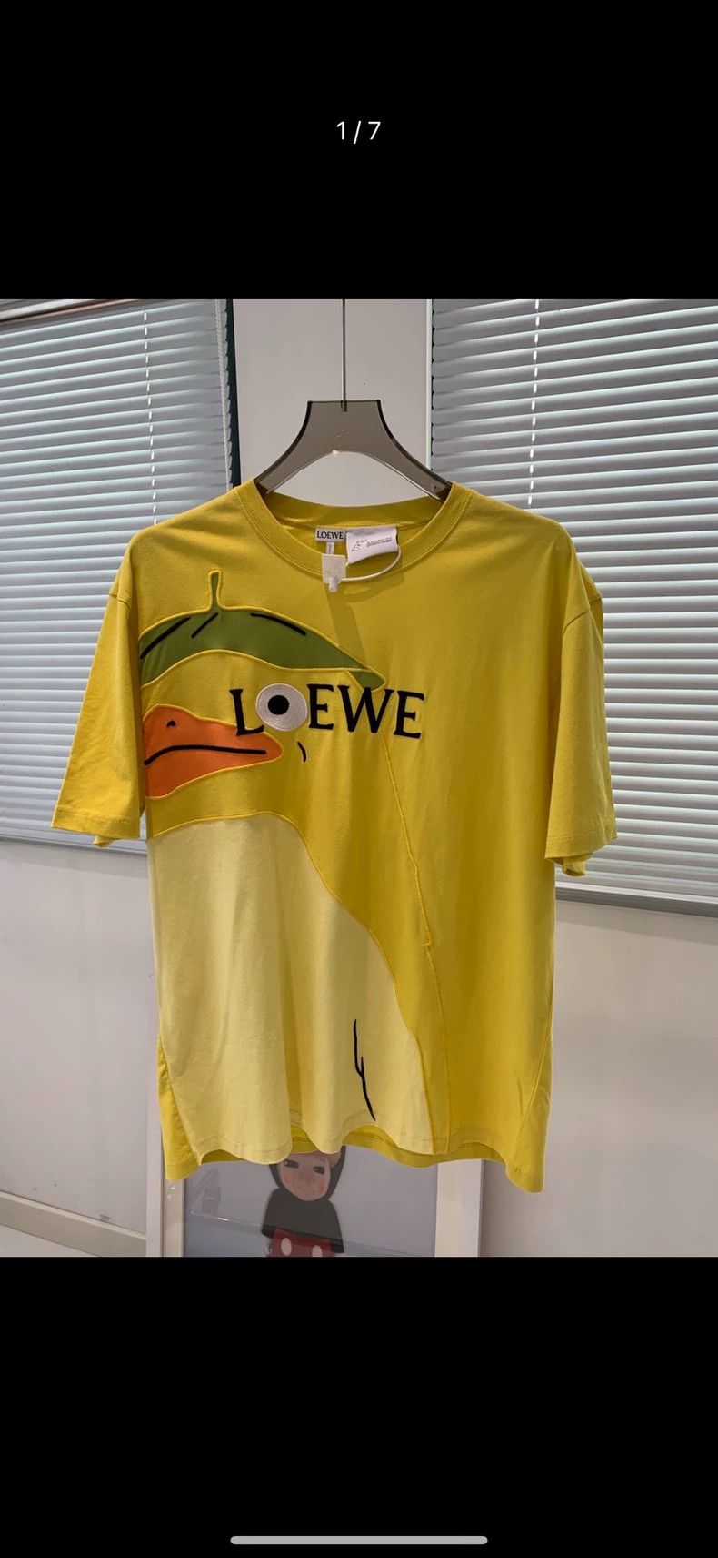 Loewe LOEWE Yellow Duck T-shirt Size S / US 4 / IT 40 - 1 Thumbnail