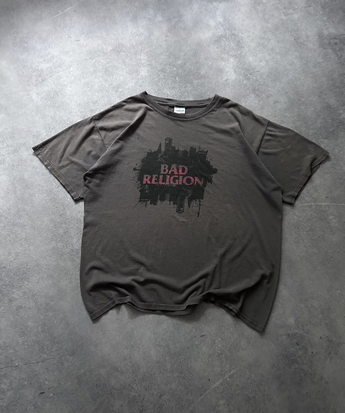 Band Tees Vintage Bad Religion 2008 tour big logo faded shirt Size US L / EU 52-54 / 3 - 1 Thumbnail