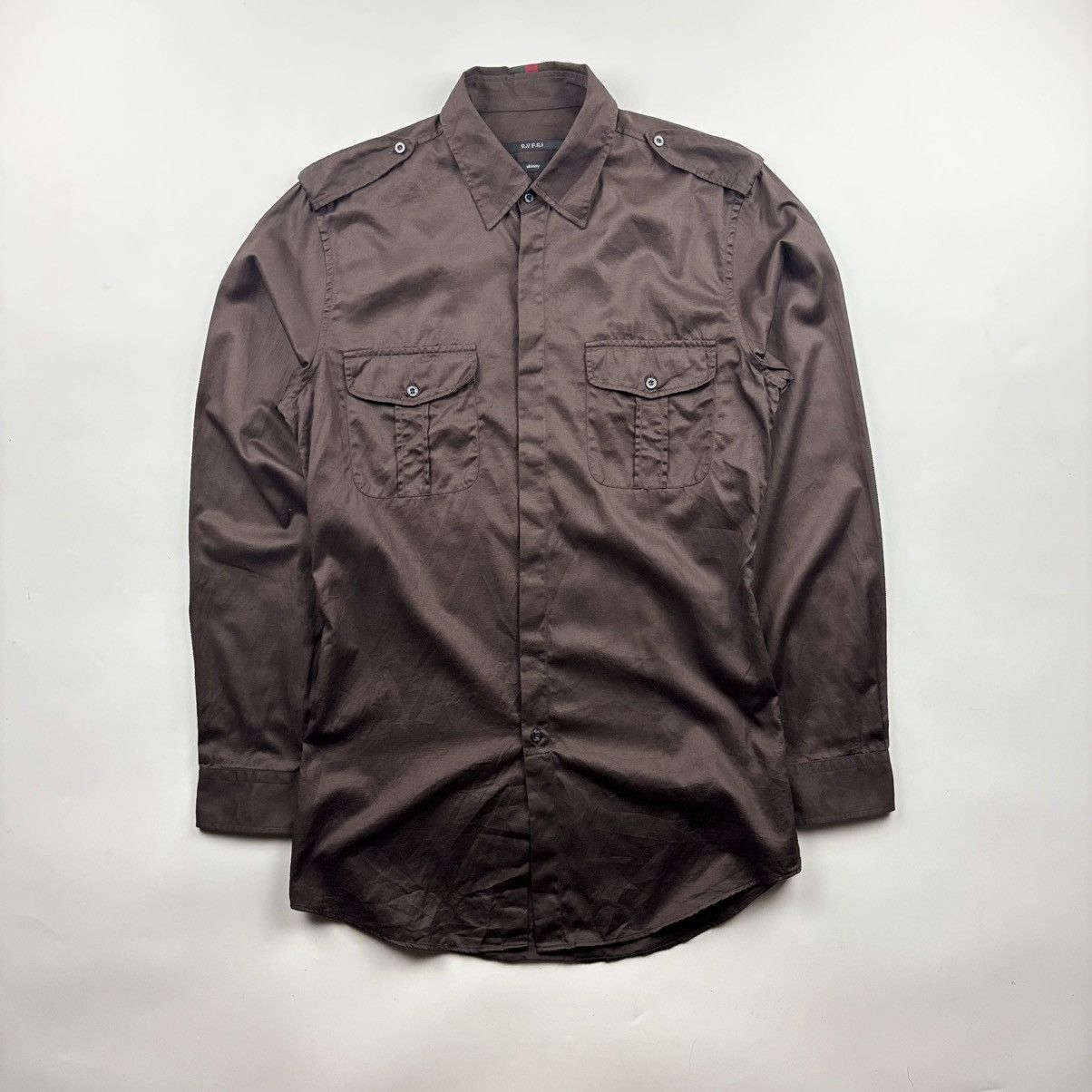 Gucci Gucci Officer Shirt Size US XS / EU 42 / 0 - 1 Thumbnail