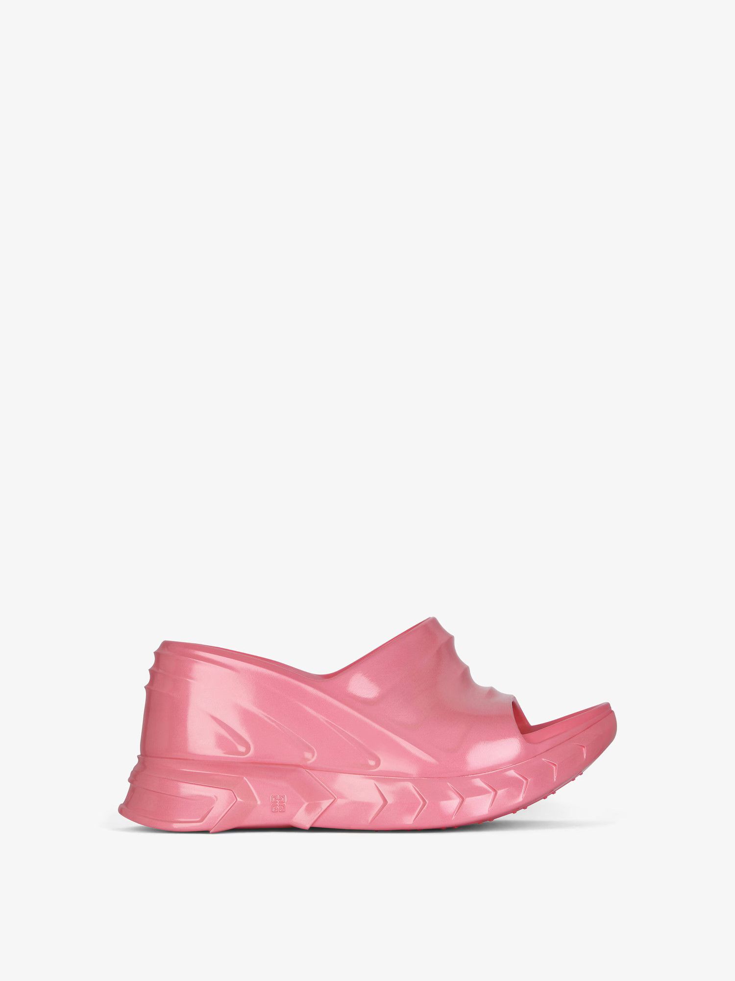 Givenchy o1srvl11e0525 Marshmallow Slider Wedge Sandals in Pink Size US 6 / IT 36 - 1 Thumbnail