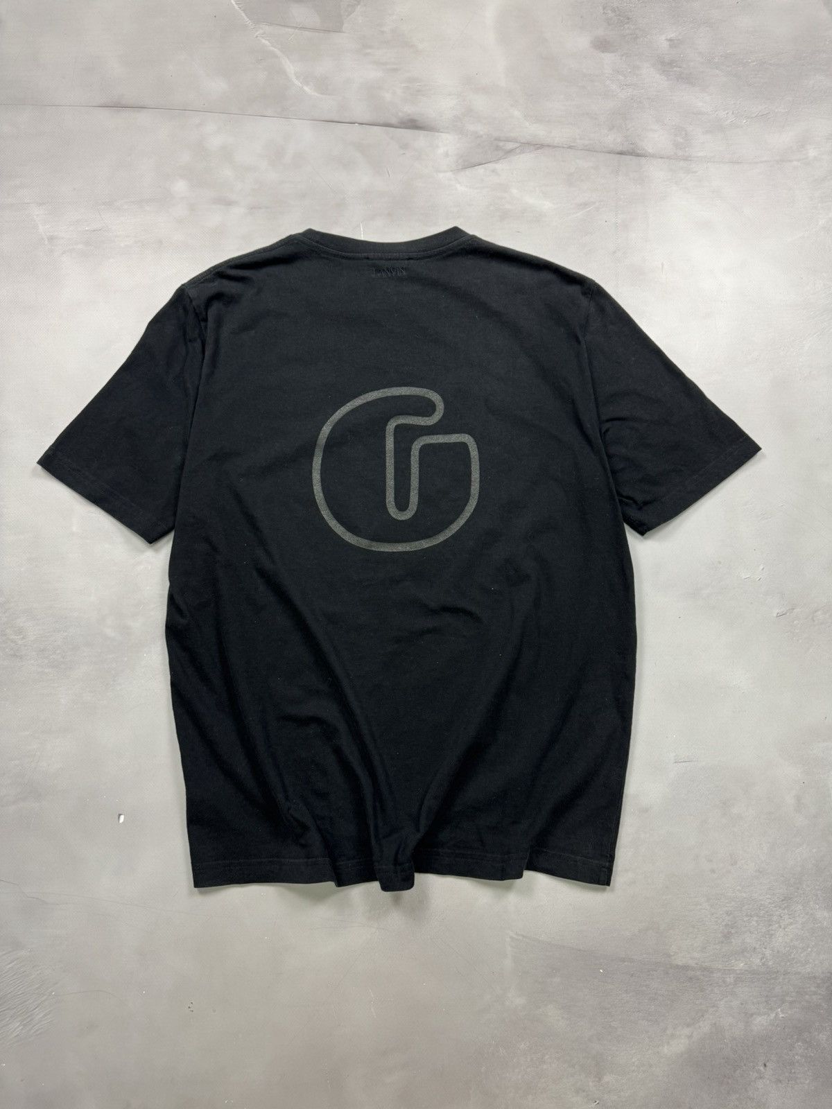 Gallery Dept. Ss21 Gallery Dept x Lanvin Logo Tee(Black/L) Size US L / EU 52-54 / 3 - 2 Thumbnail