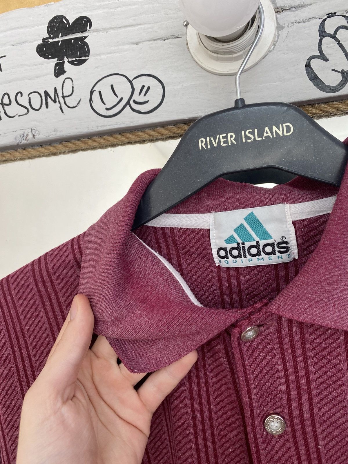 Adidas Vintage Adidas Equipment Rugby Shirt Size US L / EU 52-54 / 3 - 8 Thumbnail