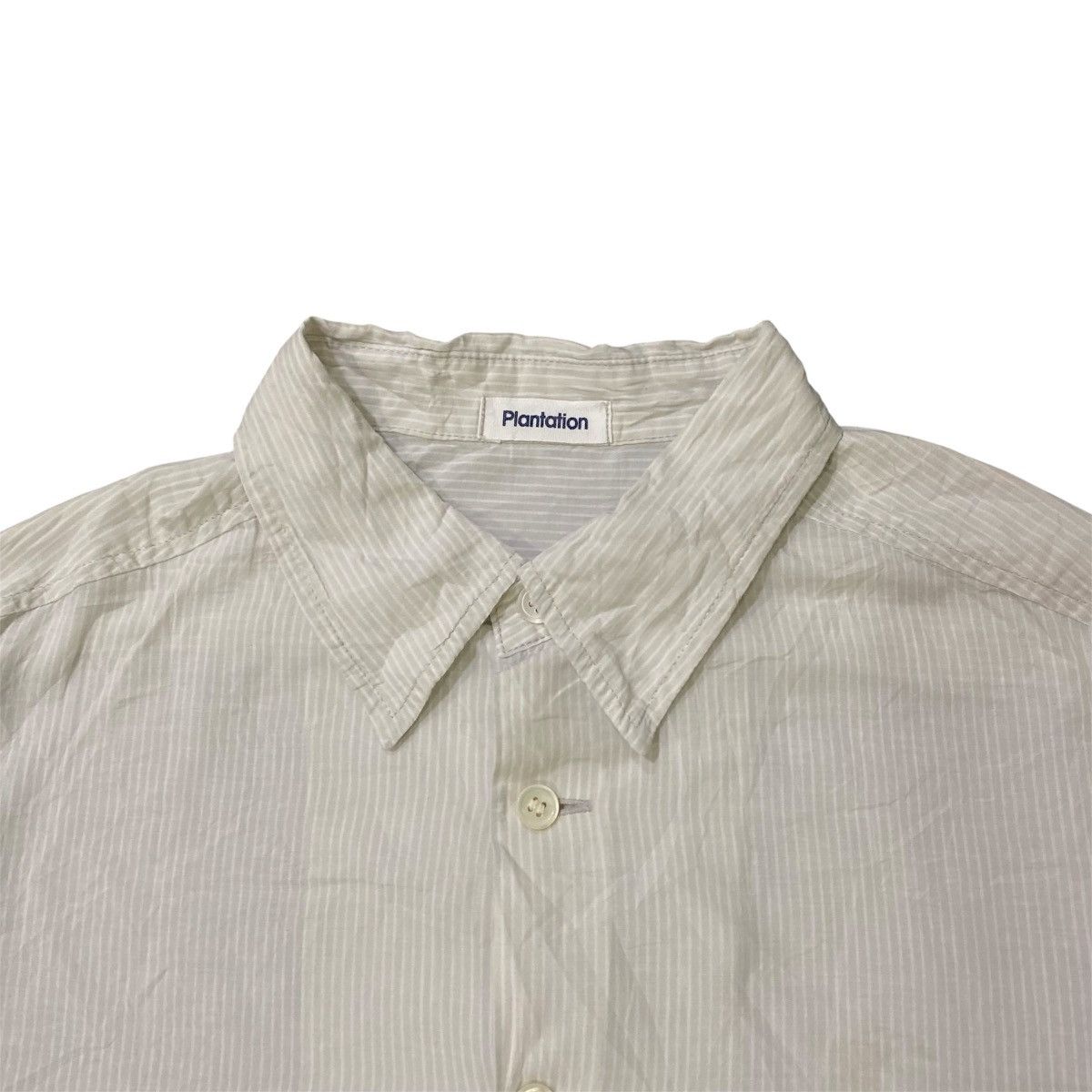 Issey Miyake ‼️LAST DROP‼️Plantation by Issey Miyake Striped Shirt Archive Size M / US 6-8 / IT 42-44 - 4 Thumbnail