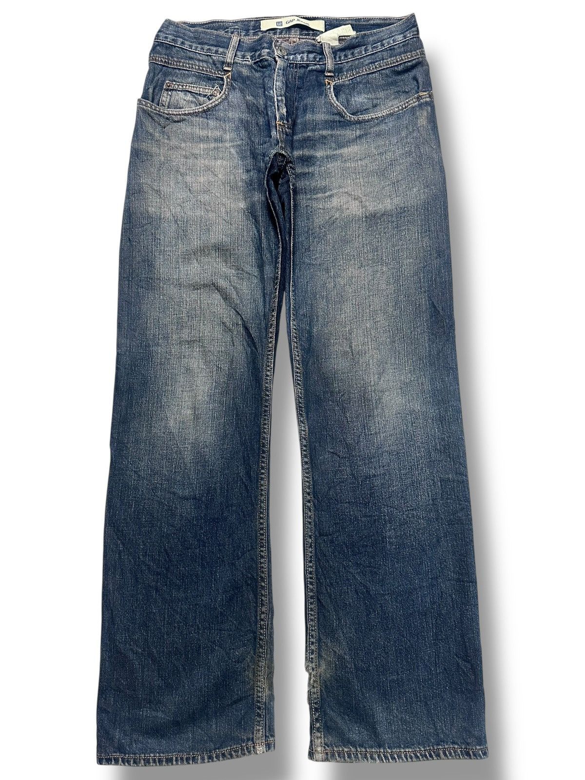 Gap Gap Vintage With Baggy Loose and Faded Rusted Wash Size US 32 / EU 48 - 1 Thumbnail