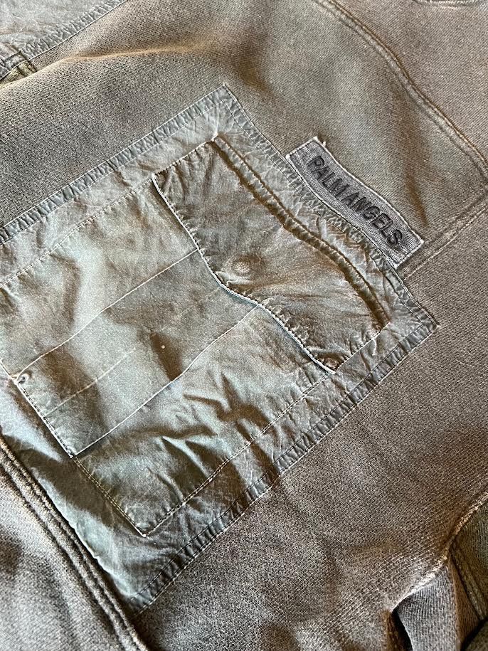 Palm Angels Palm Angels Military Patchwork Sweatshirt Size US M / EU 48-50 / 2 - 3 Thumbnail