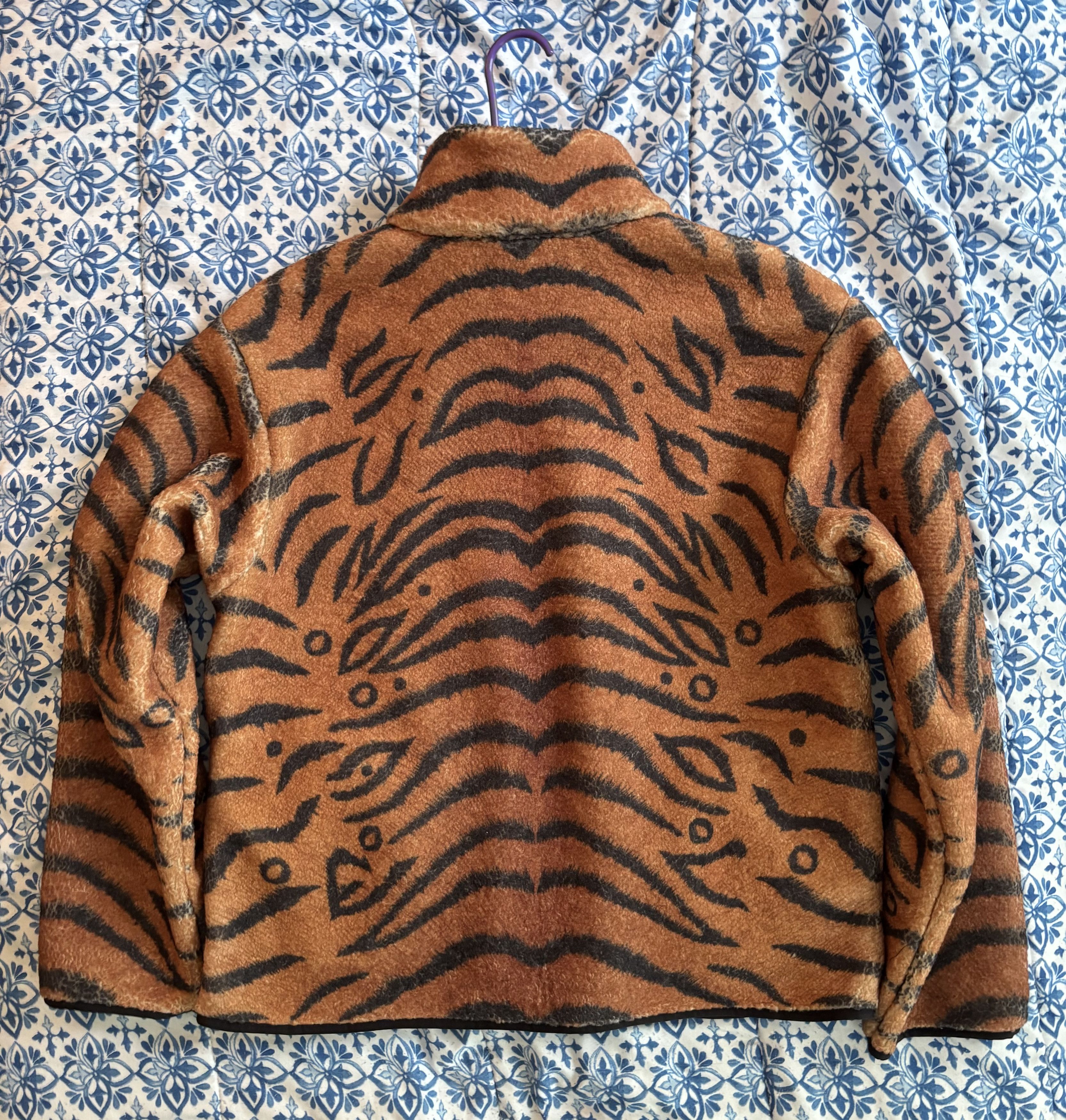 Sundae School Sundae School Tiger Reversible Fleece Jacket (Unisex) Size S Size US S / EU 44-46 / 1 - 2 Thumbnail