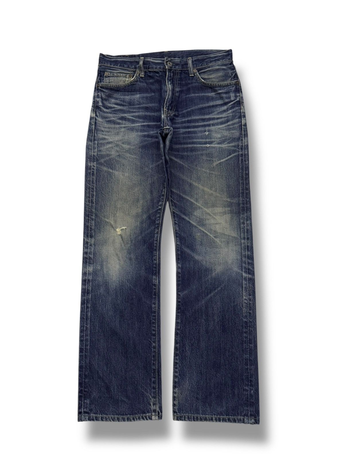 Uniqlo Vintage UNIQLO UJ S002 Denim Jeans | Regular Straight – W33 Size US 33 - 2 Thumbnail
