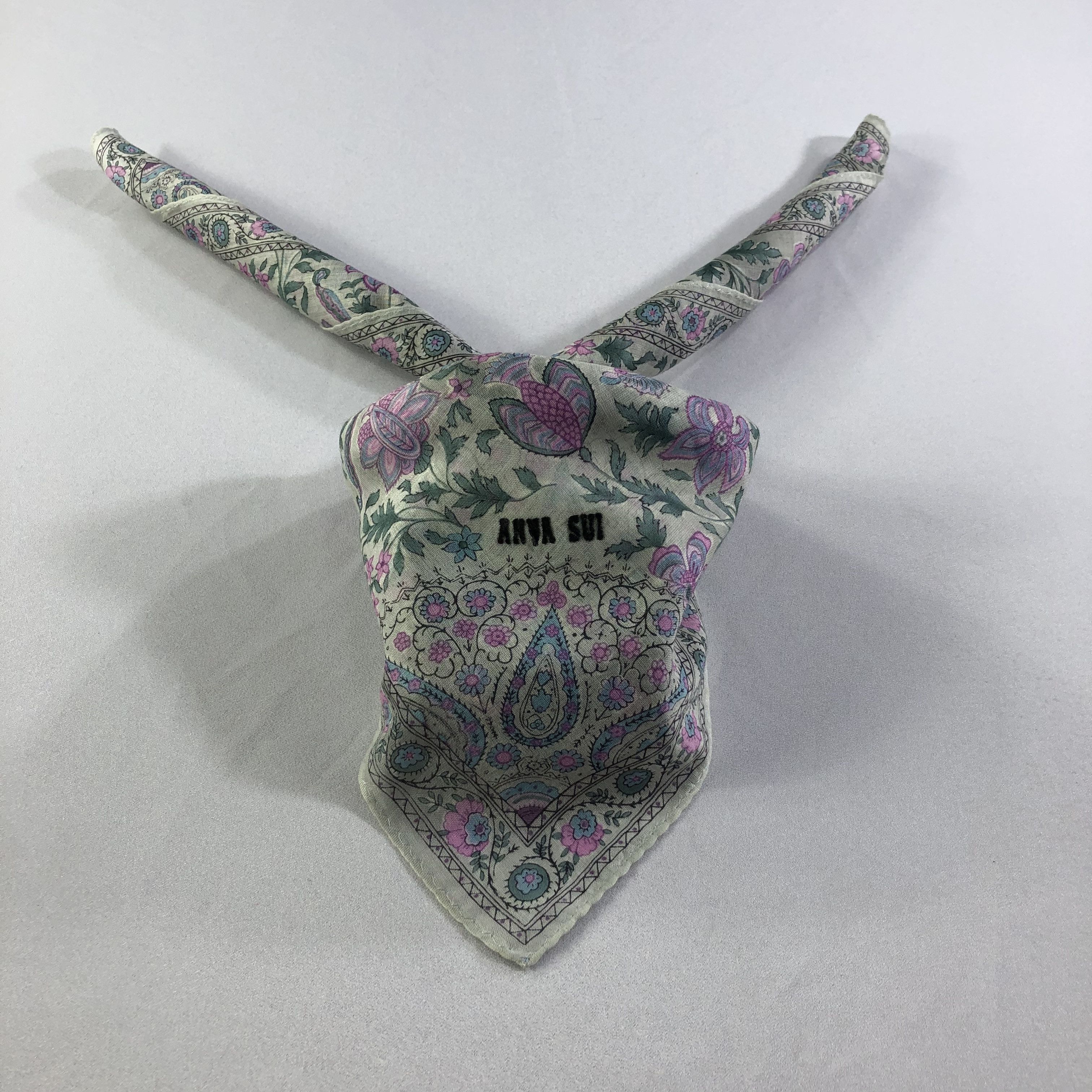 Vintage Anna Sui Handkerchief Neckerchief Bandana H1959 Size ONE SIZE - 1 Thumbnail