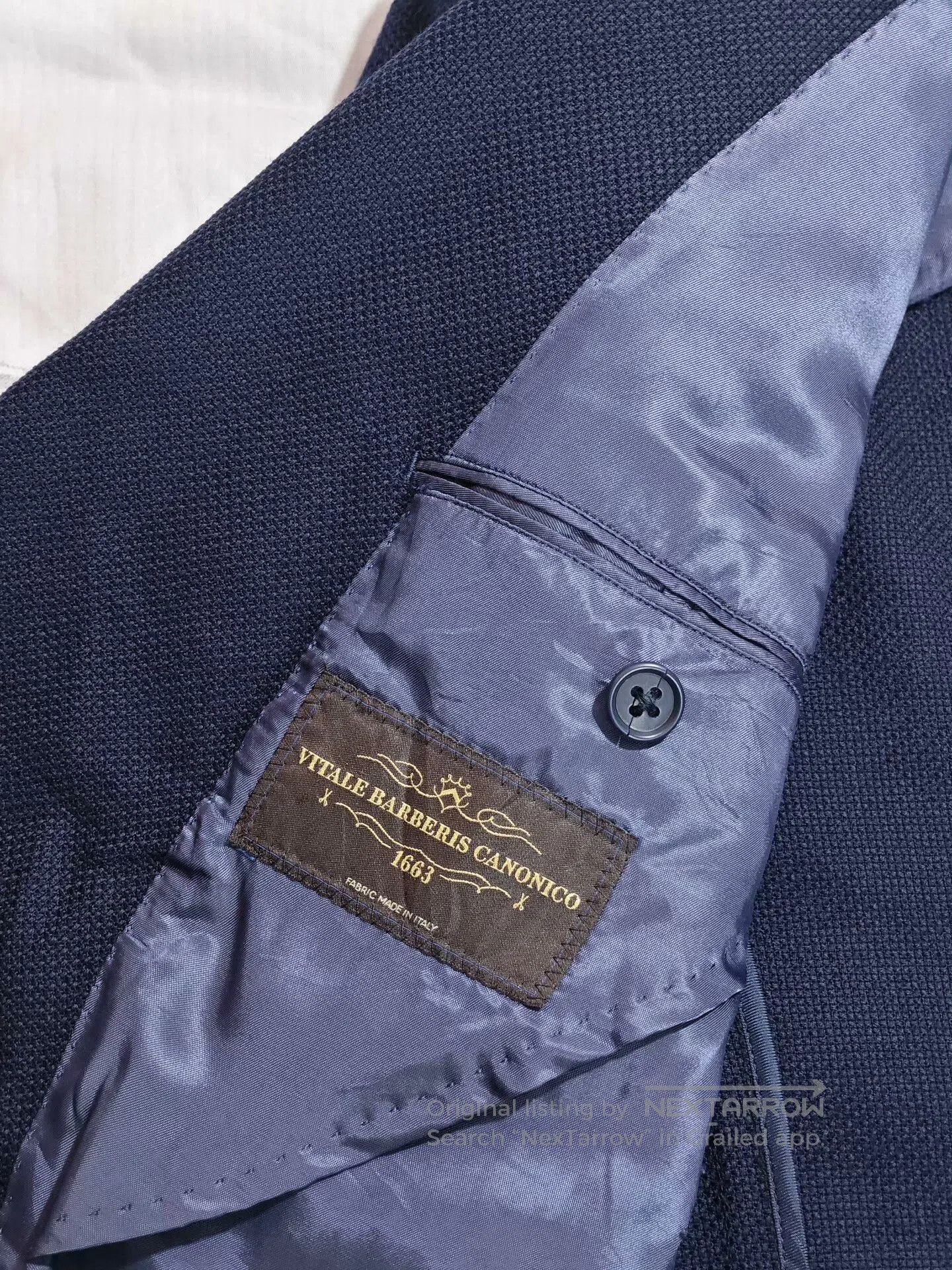 Japanese Brand Italian VBC Wool Blend Custom Suit. Size US S / EU 44-46 / 1 - 7 Thumbnail