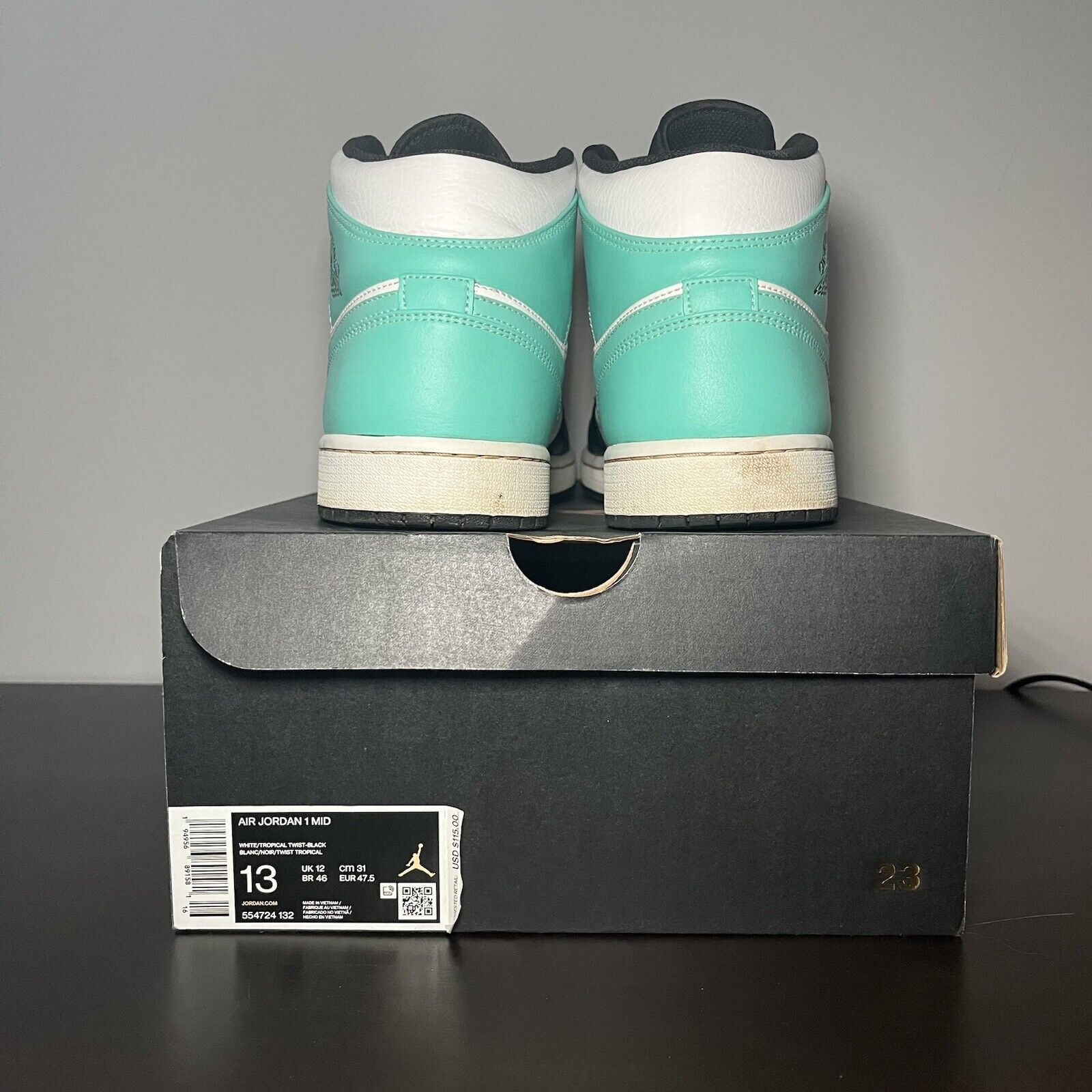 Nike Size 13 - Air Jordan 1 Mid Tropical Twist Size US 13 / EU 46 - 7 Thumbnail