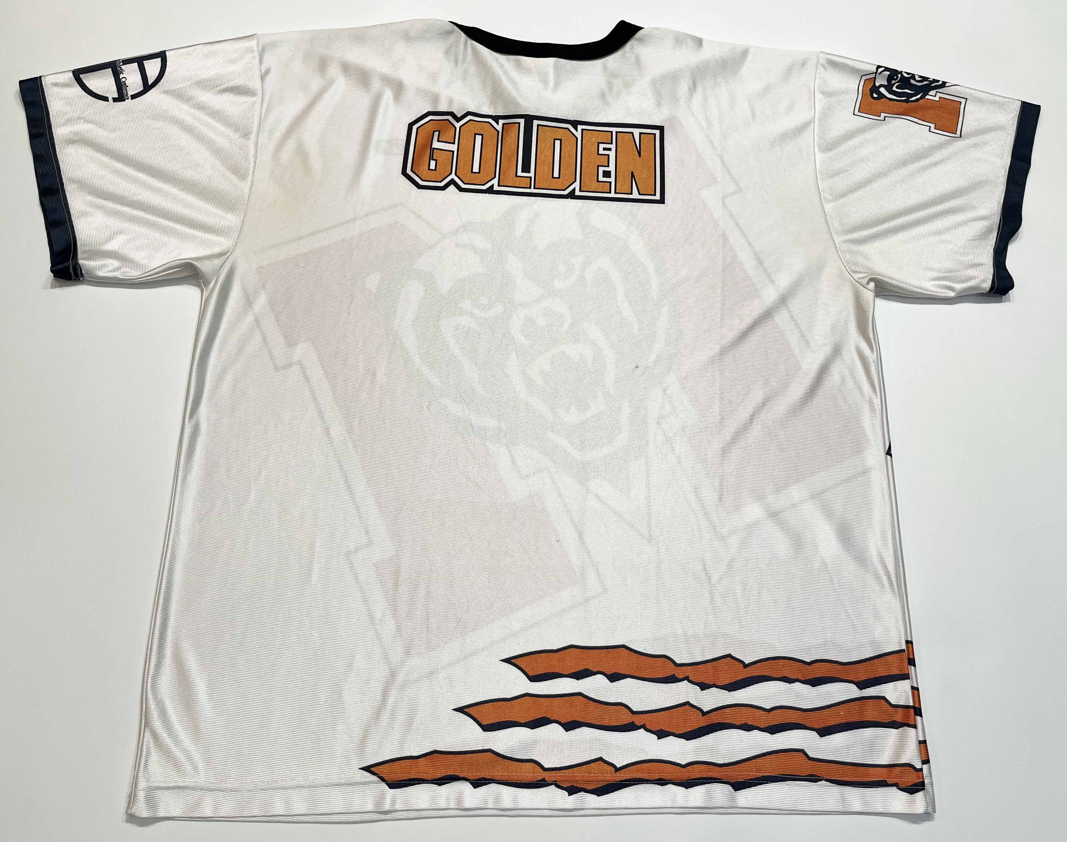 Vintage Vintage OT Sports Mercer Bears NCAA All Over Print Jersey Size US XXL / EU 58 / 5 - 6 Thumbnail