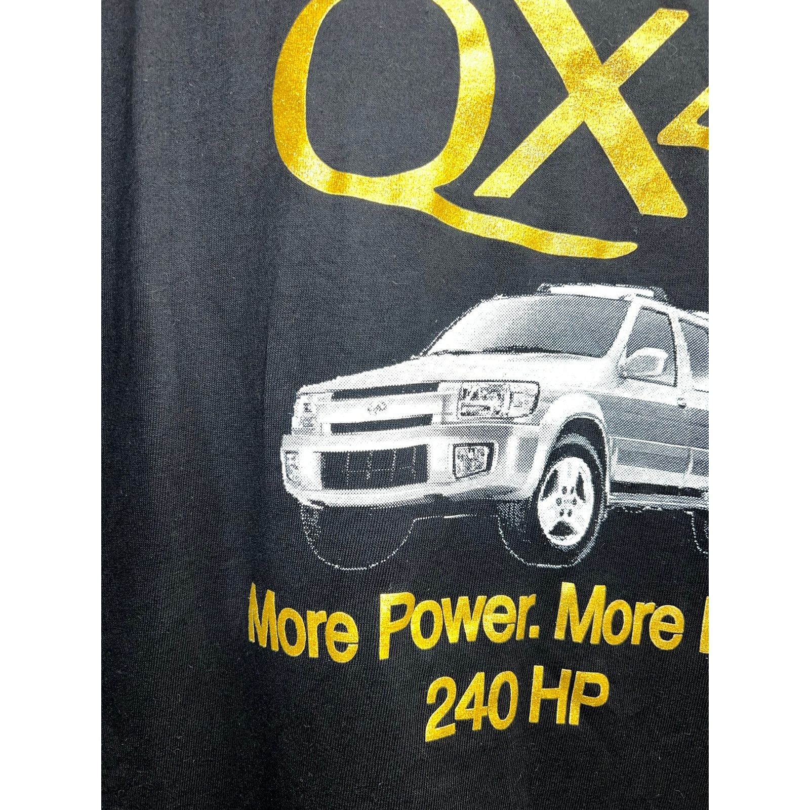 Hanes Vintage Infiniti Shirt QX4 More Power More Fun 240 HP Tee XL Size US XL / EU 56 / 4 - 7 Thumbnail