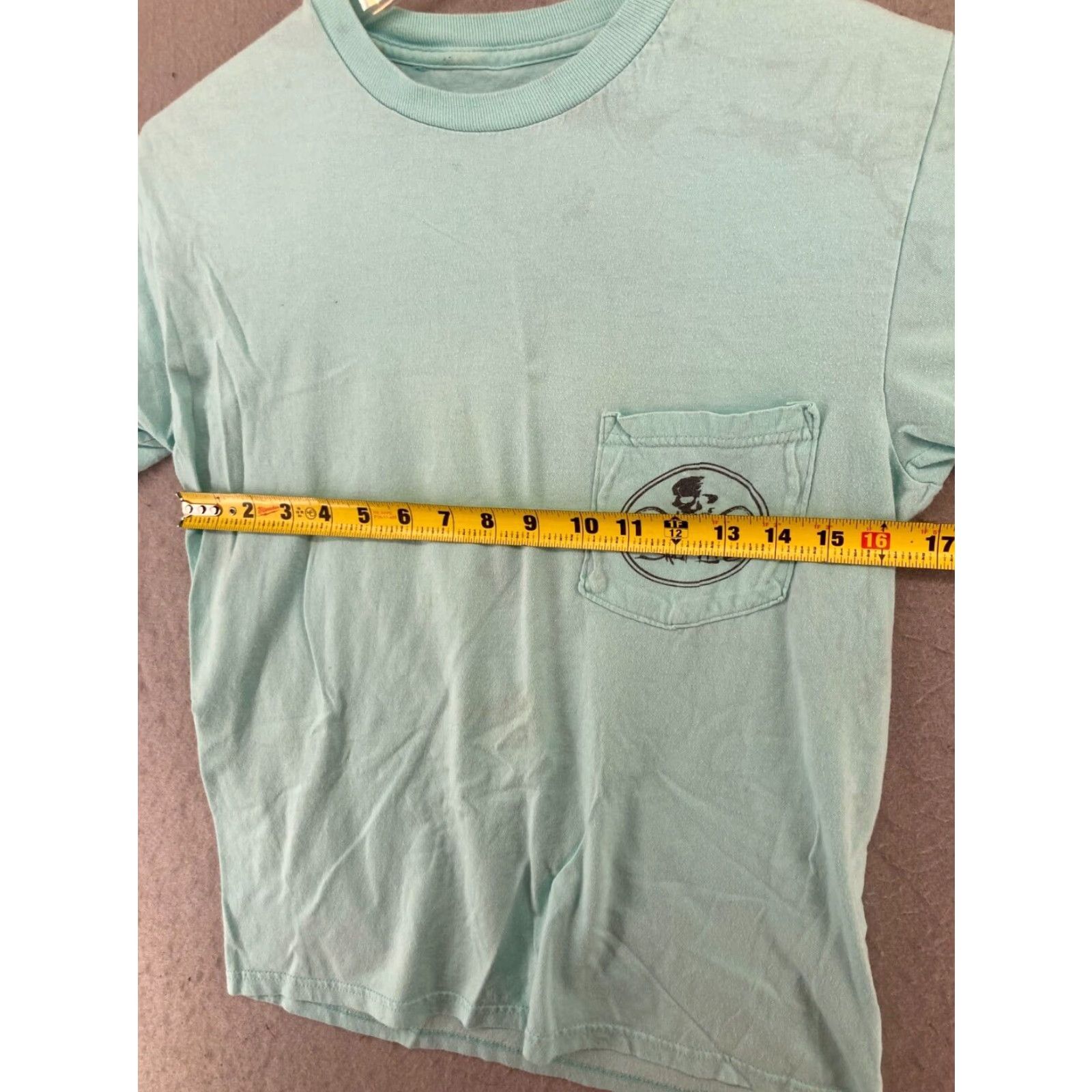 Vintage Salt Life Mens Small Blue Skull Hooks Fishing TShirt Live Salty Coastal Size US S / EU 44-46 / 1 - 2 Thumbnail