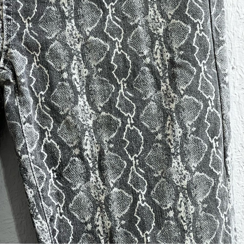 BLANKNYC Blank NYC The Reade Crop Skinny Jeans Snakeskin Women’s Siz Size 28" / US 6 / IT 42 - 4 Thumbnail