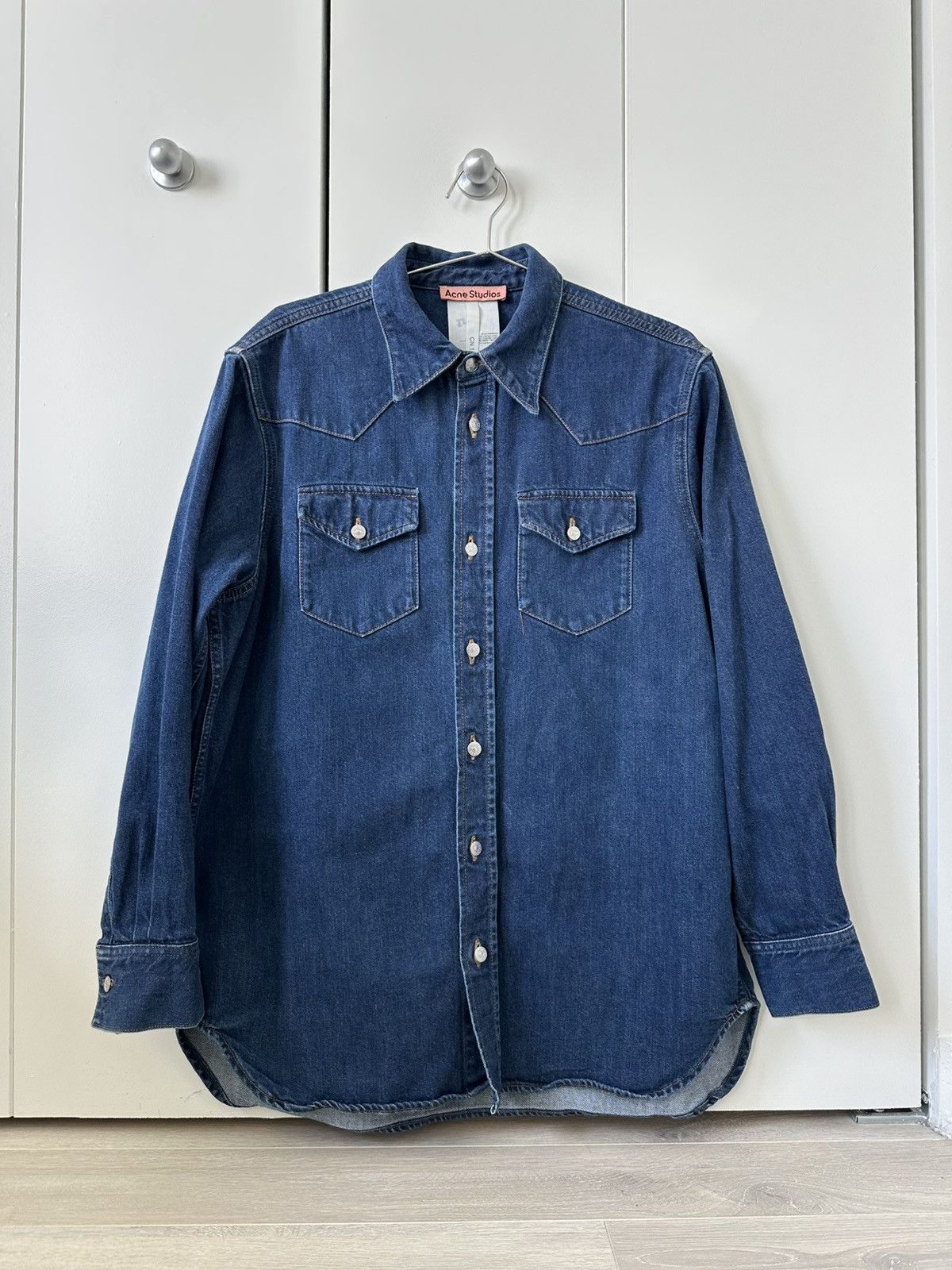 Acne Studios Acne Studios Denim Jacket Size S / US 4 / IT 40 - 1 Thumbnail