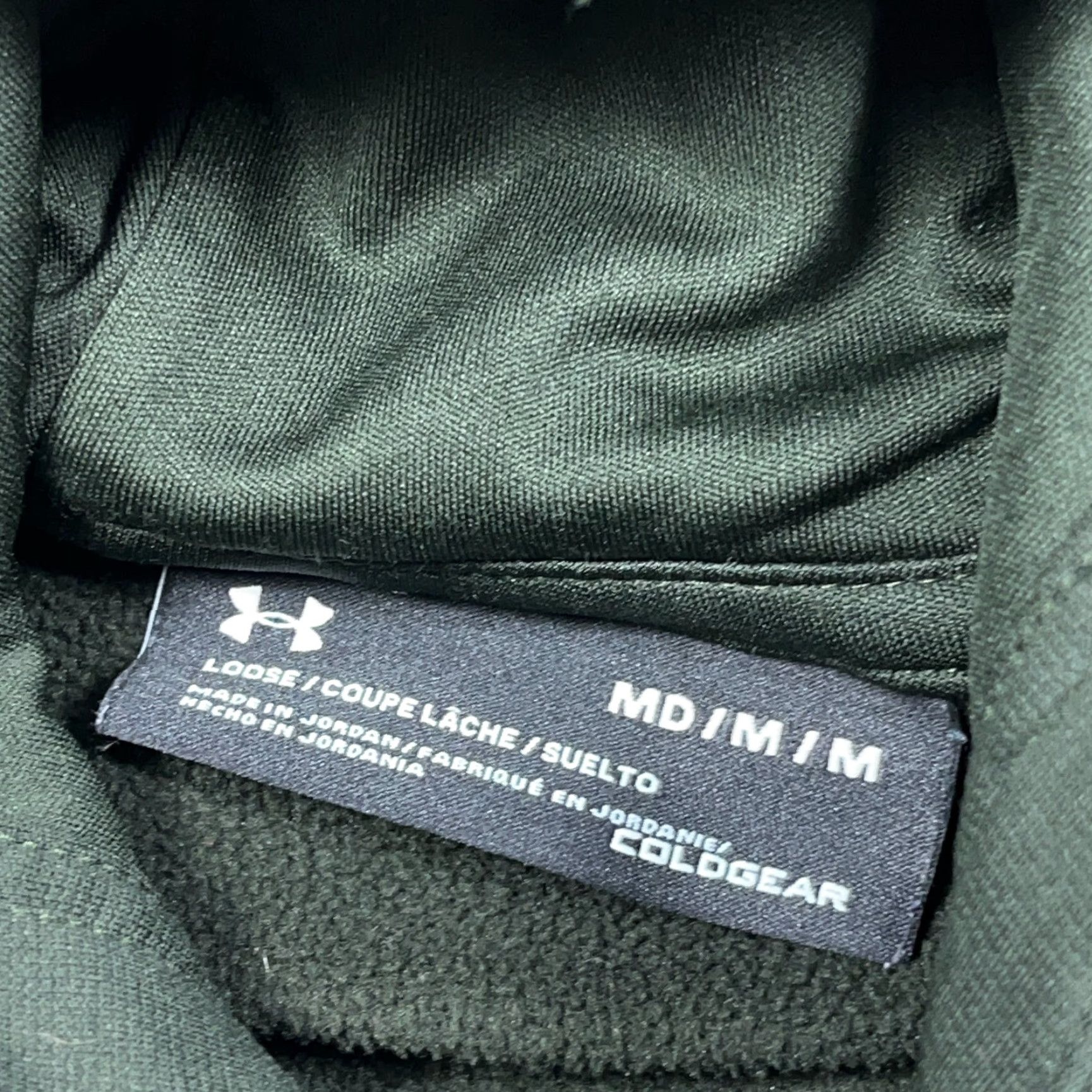 Under Armour Under Armour Hoodie Men Medium Green Loose Fit Cold Gear Sweatshirt Performance Size US M / EU 48-50 / 2 - 3 Thumbnail
