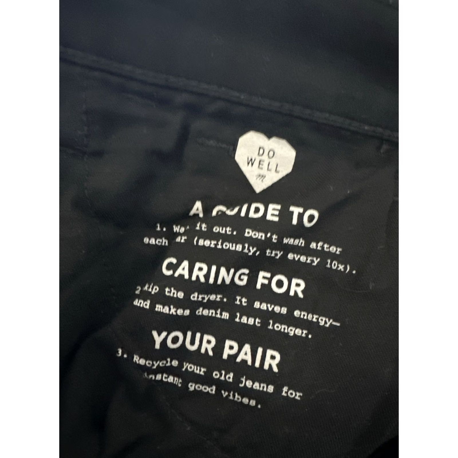 Madewell Madewell Roadtripper Jeans Womens Size 28x26 Black Stretchy Size 28" / US 6 / IT 42 - 6 Thumbnail