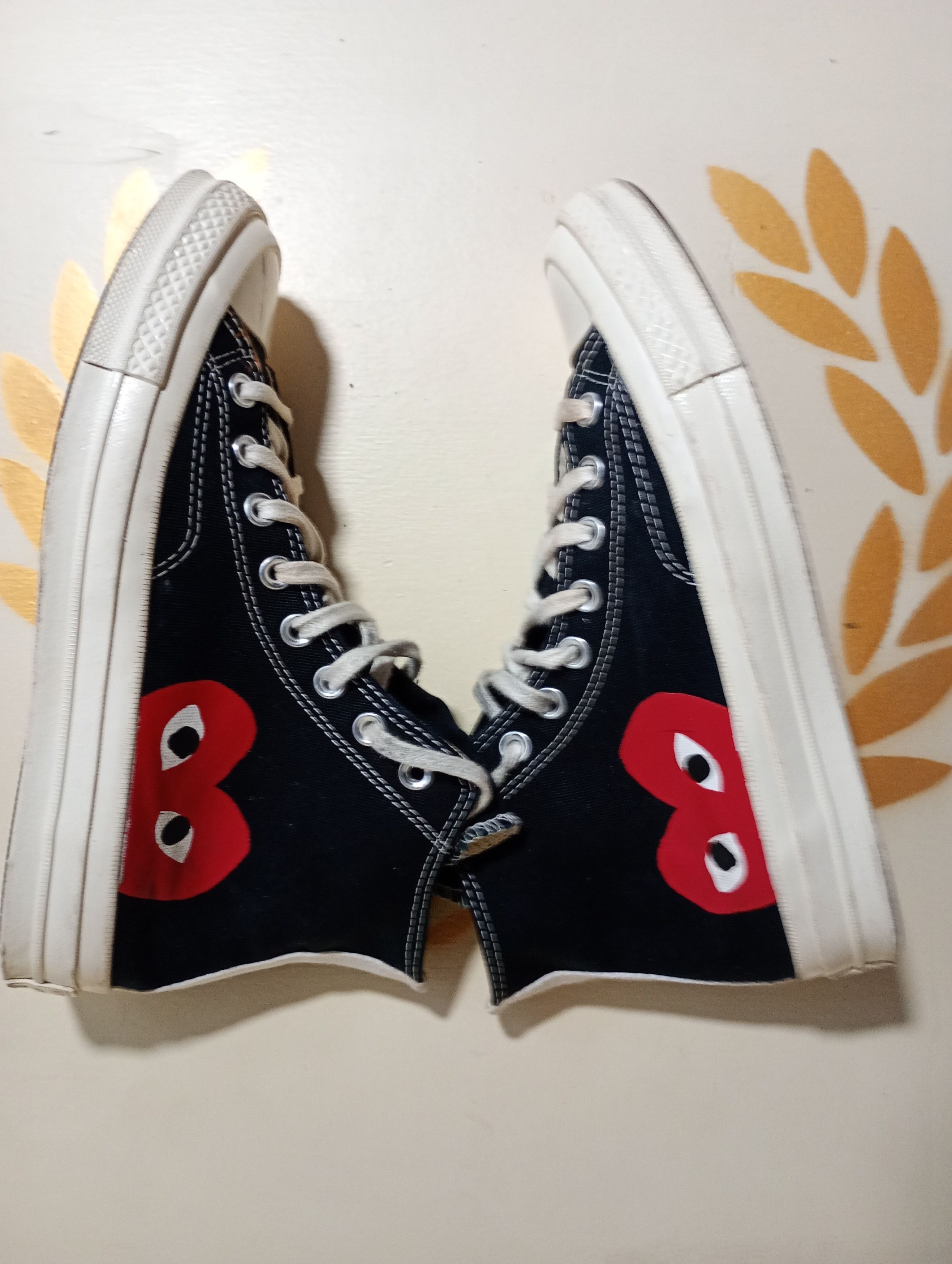 Comme des Garcons PLAY × Converse Converse x Comme Des Garcons Play Unisex Trainers Size US 7 / EU 40 - 7 Thumbnail
