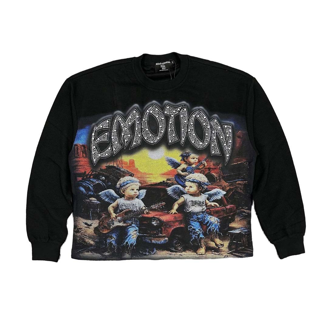 Other Mixed Emotions Sunrise Thermal Long Sleeve Tee Black Size US XL / EU 56 / 4 - 1 Thumbnail