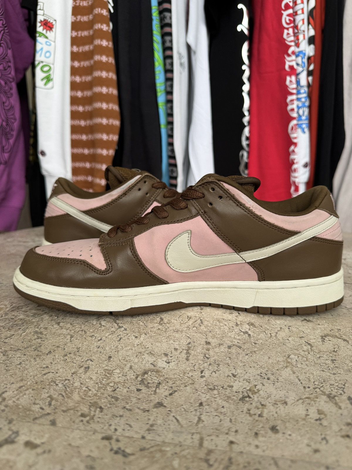 Nike SB Nike SB Dunk Low Stussy Cherry Size US 11 / EU 44 - 4 Thumbnail