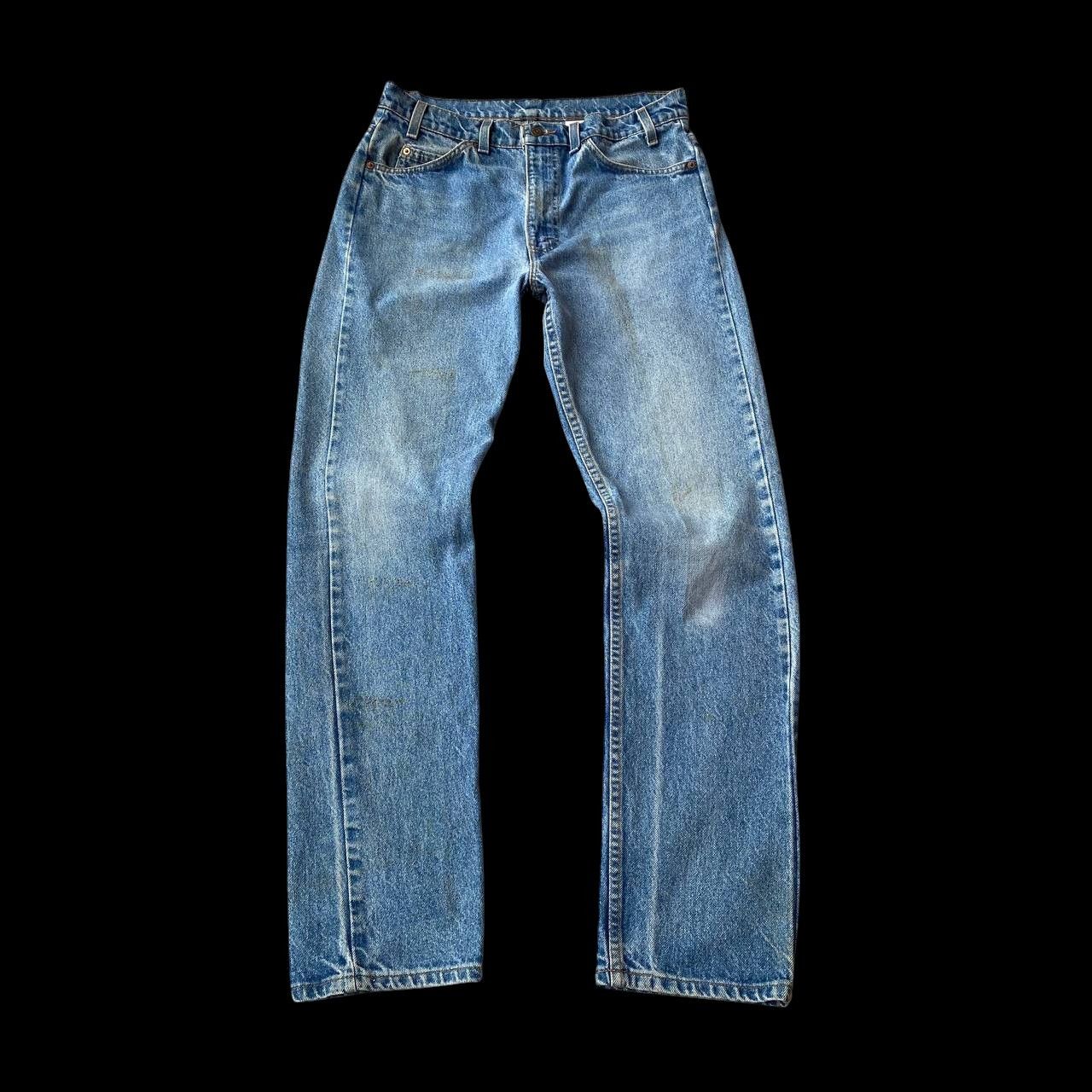 Levi's Vintage Clothing W32X31.5 VTG 1994 LEVIS 505 ORANGE TAG DIRTY JEAN Size US 32 / EU 48 - 1 Thumbnail